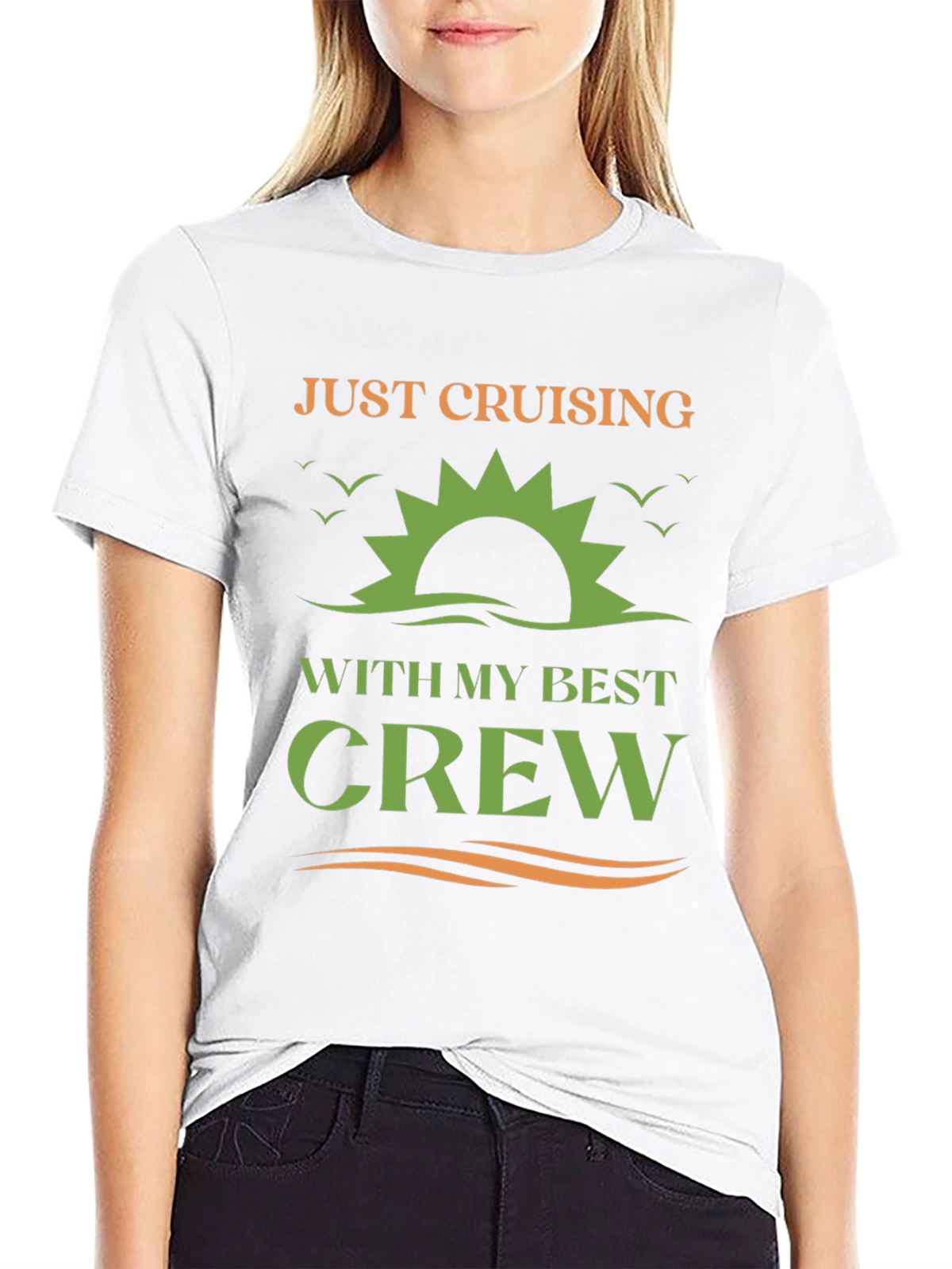Just Cruising With My Best Crew T-Shirt