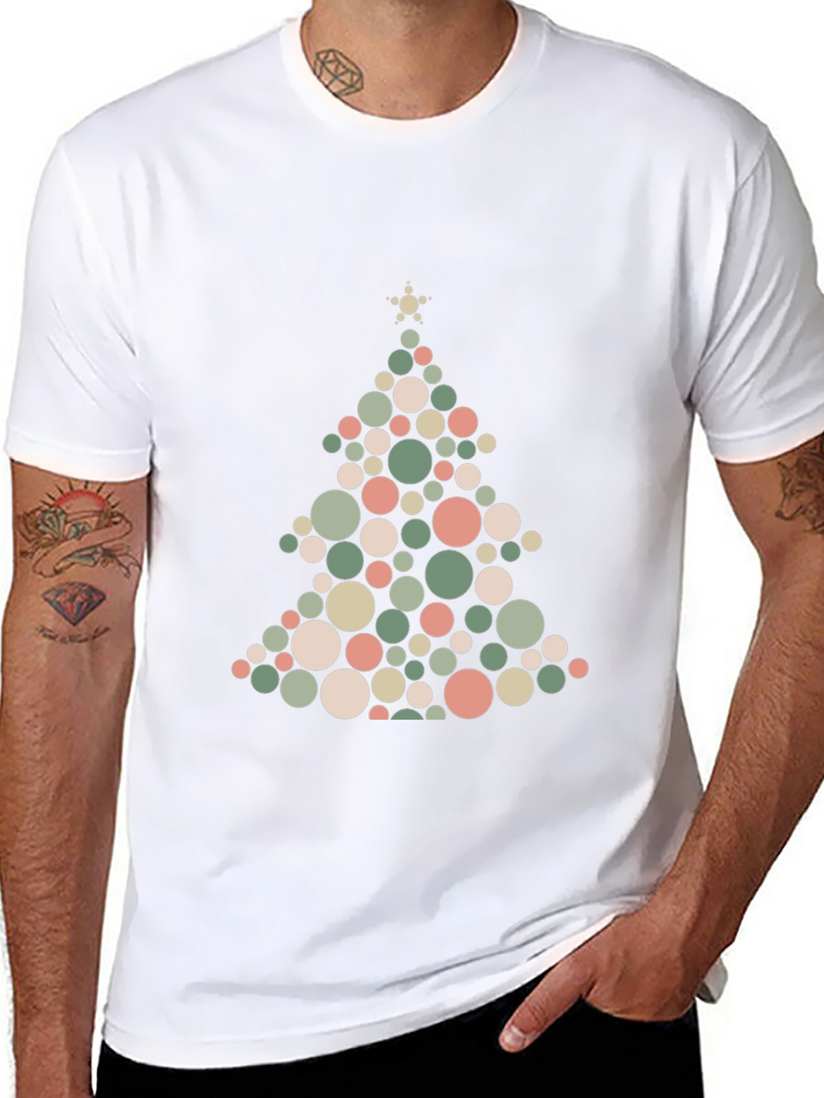 Festive Christmas Tree T-Shirt