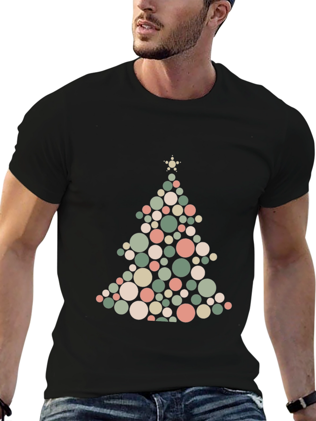 Festive Christmas Tree T-Shirt