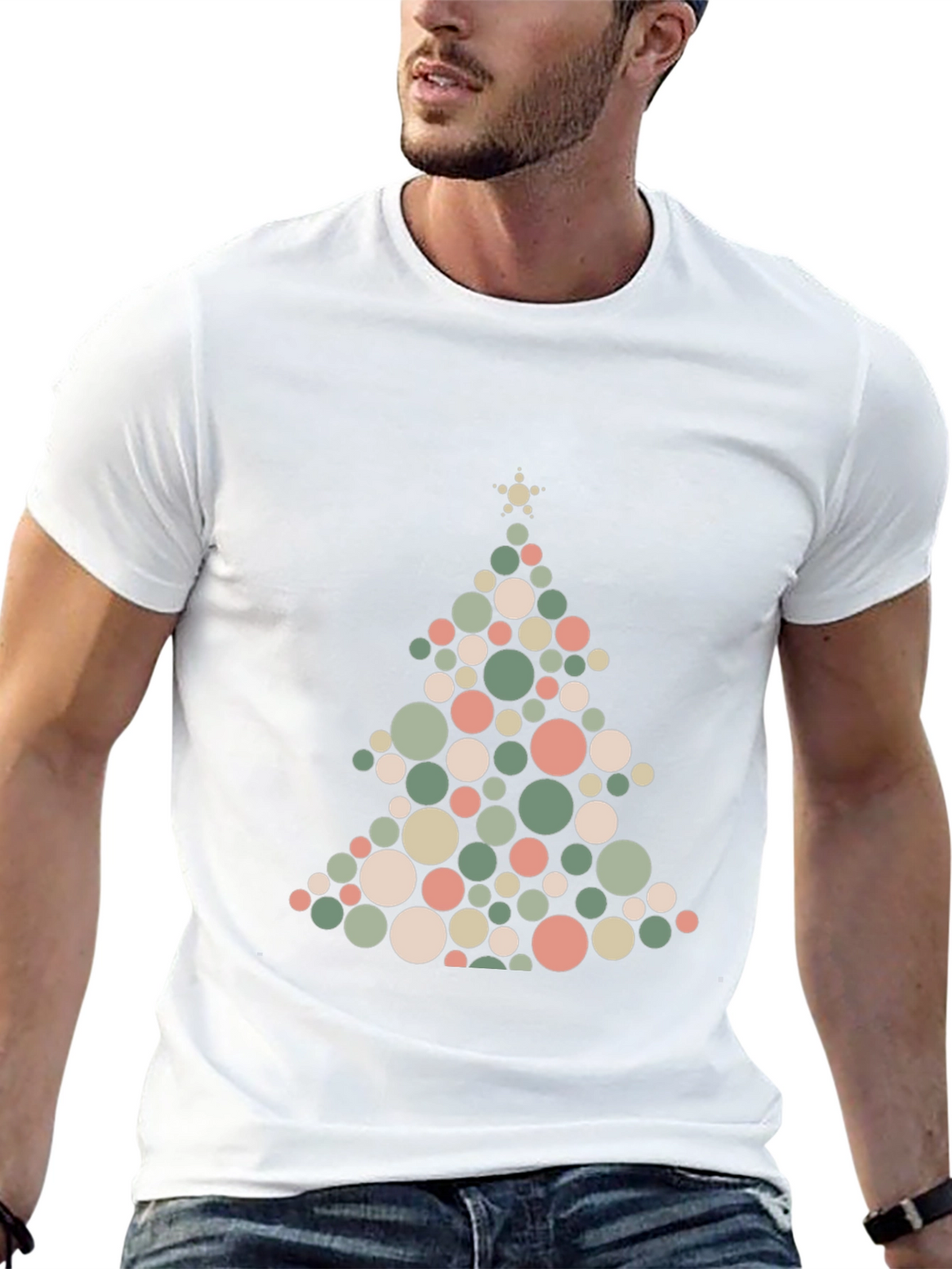 Festive Christmas Tree T-Shirt