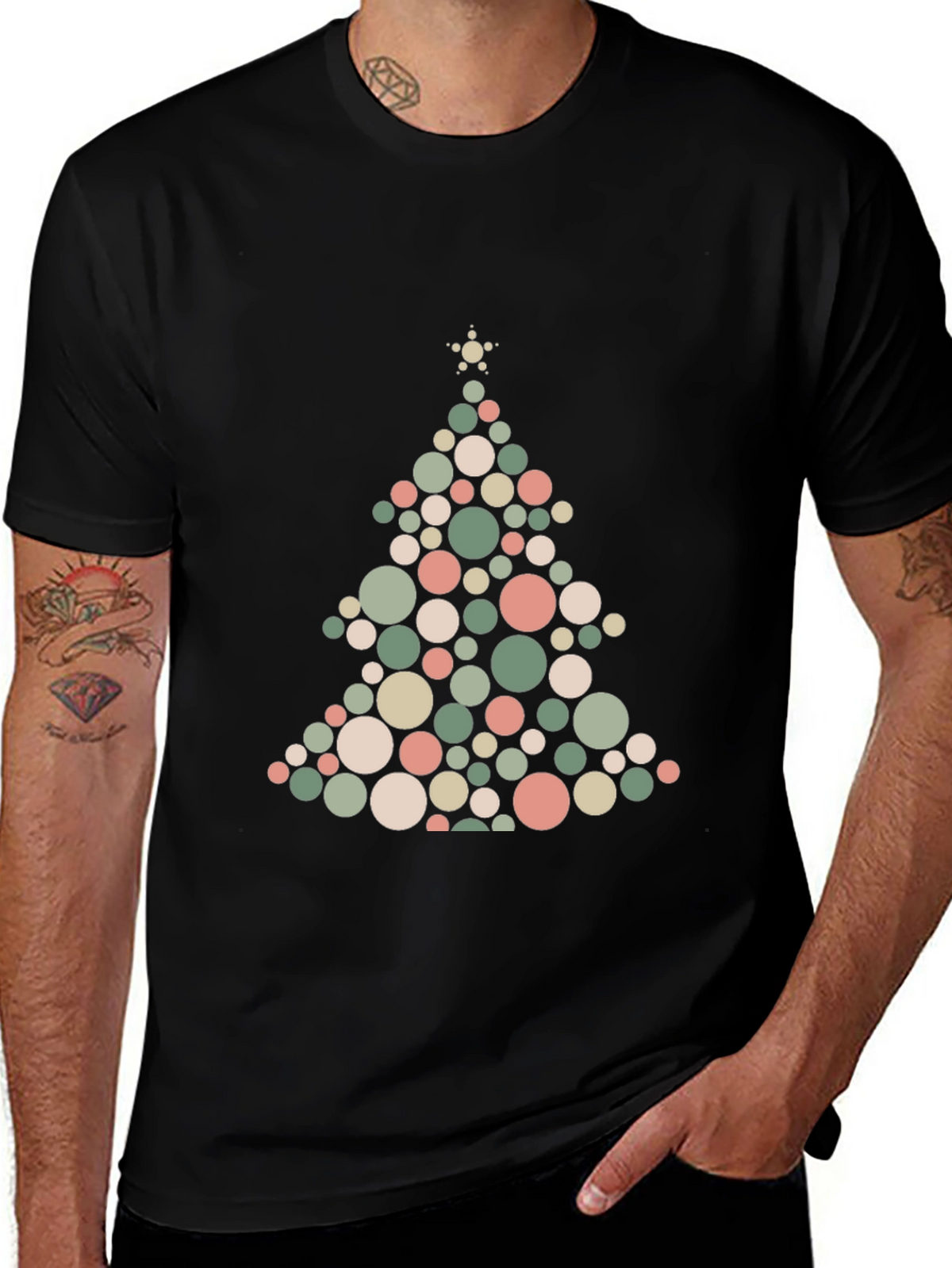 Festive Christmas Tree T-Shirt