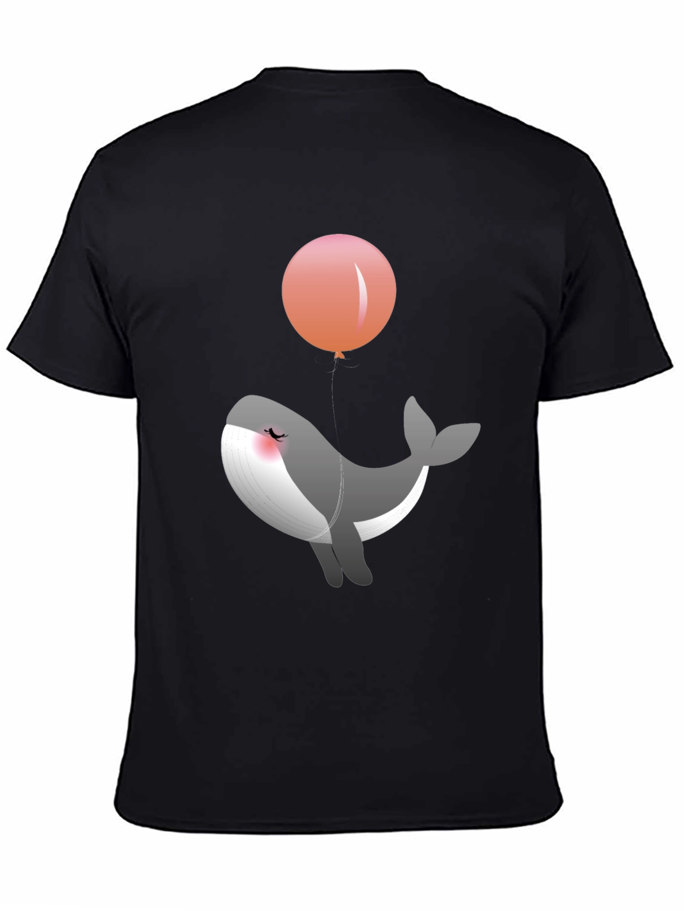 Whale Balloon T-Shirt - Cute Graphic Tee