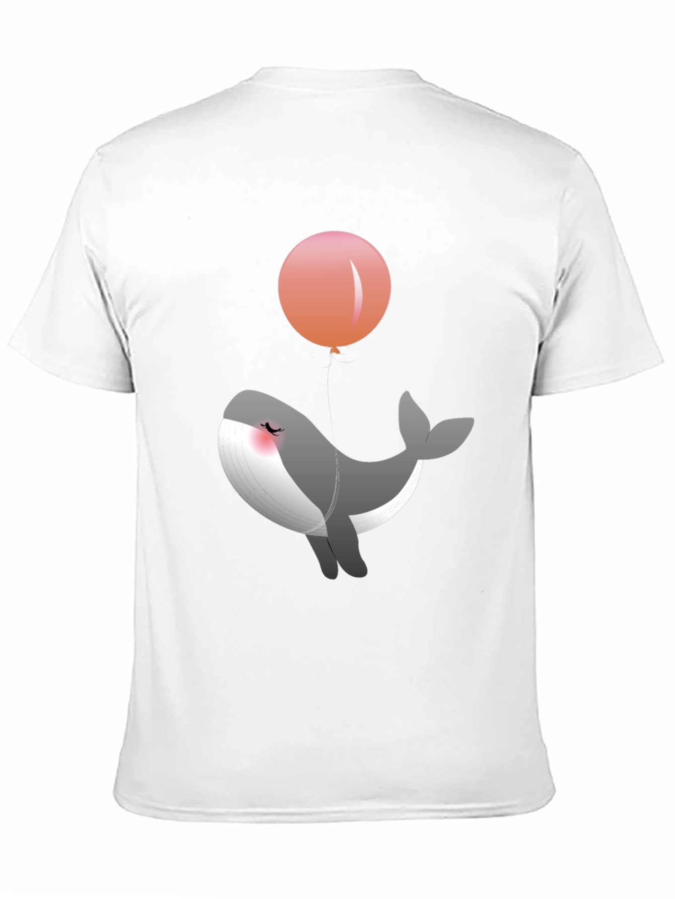 Whale Balloon T-Shirt - Cute Graphic Tee