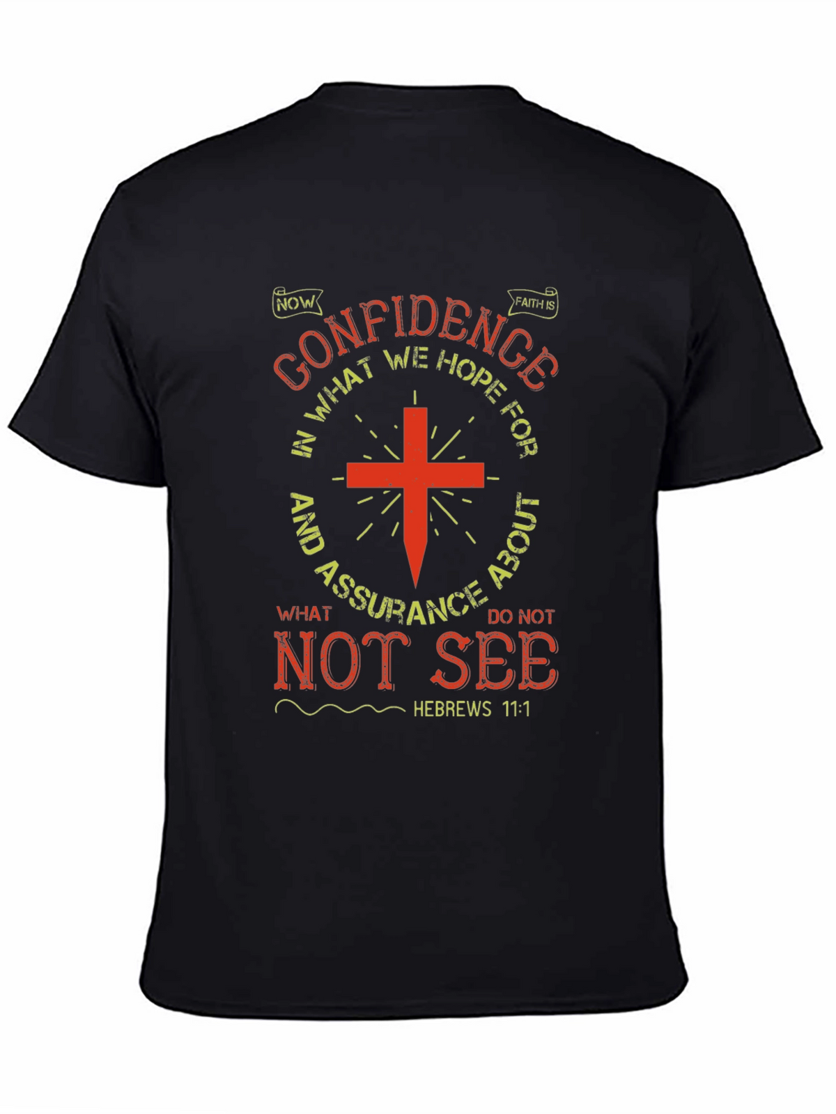 Faith Confidence Graphic T-Shirt