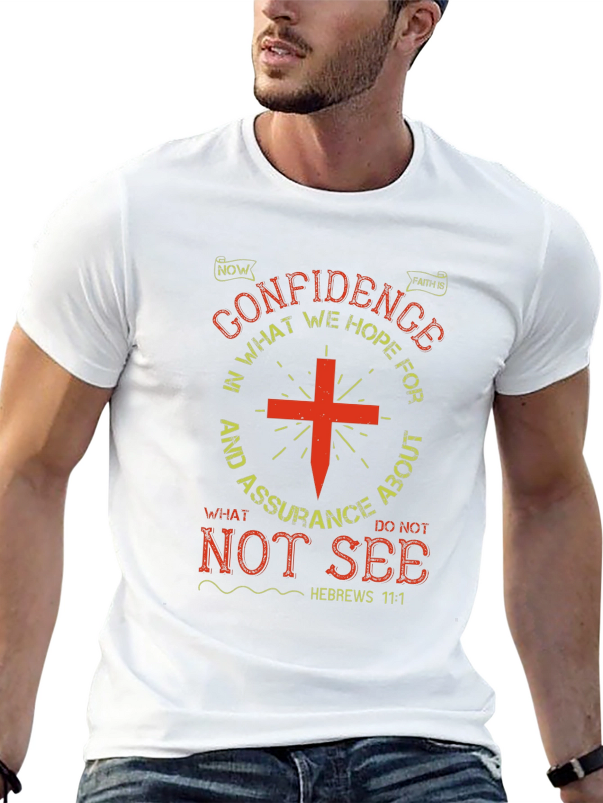 Faith Confidence Graphic T-Shirt