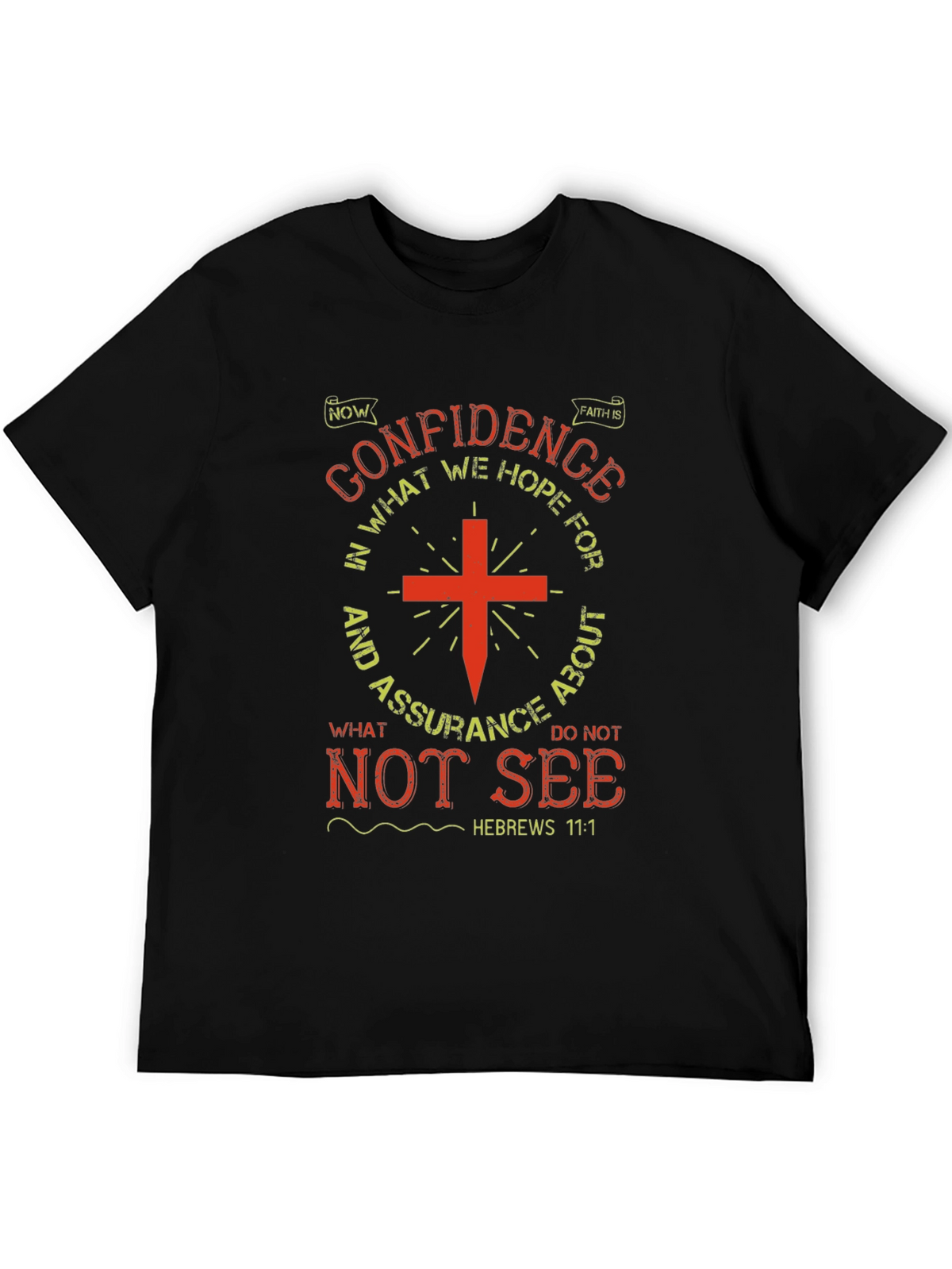 Faith Confidence Graphic T-Shirt
