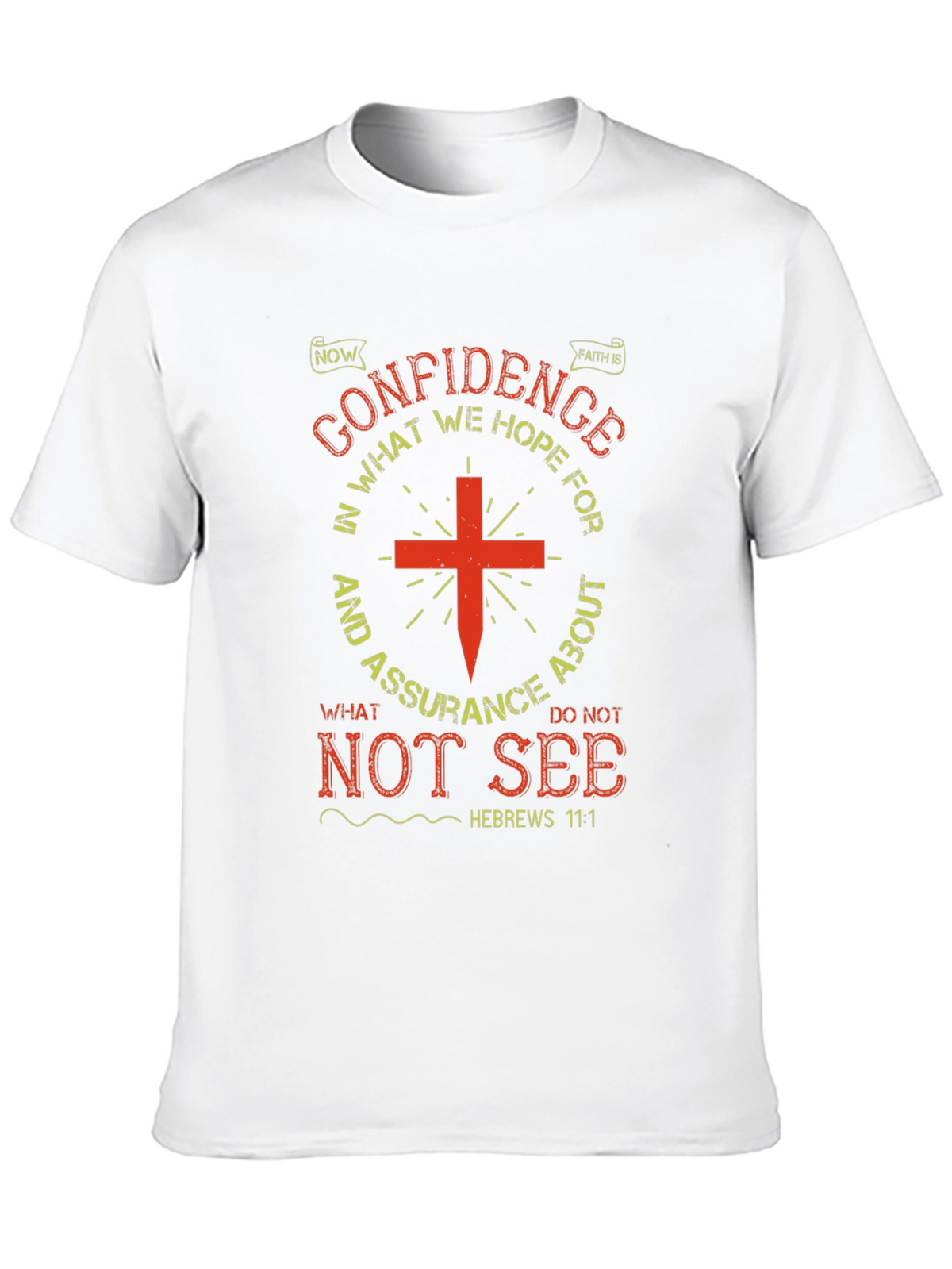 Faith Confidence Graphic T-Shirt