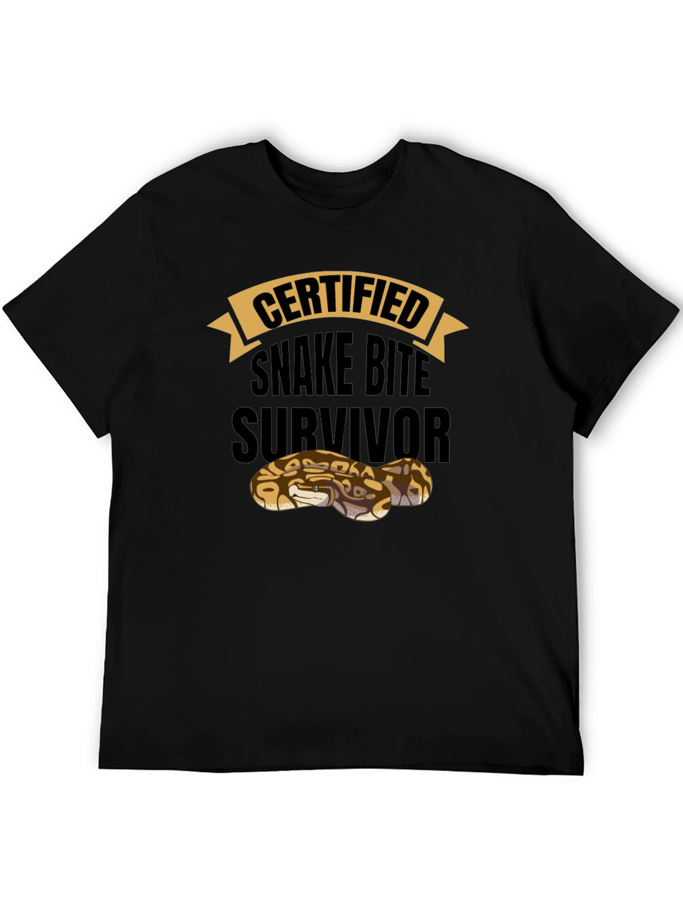 Certified Snake Bite Survivor T-Shirt