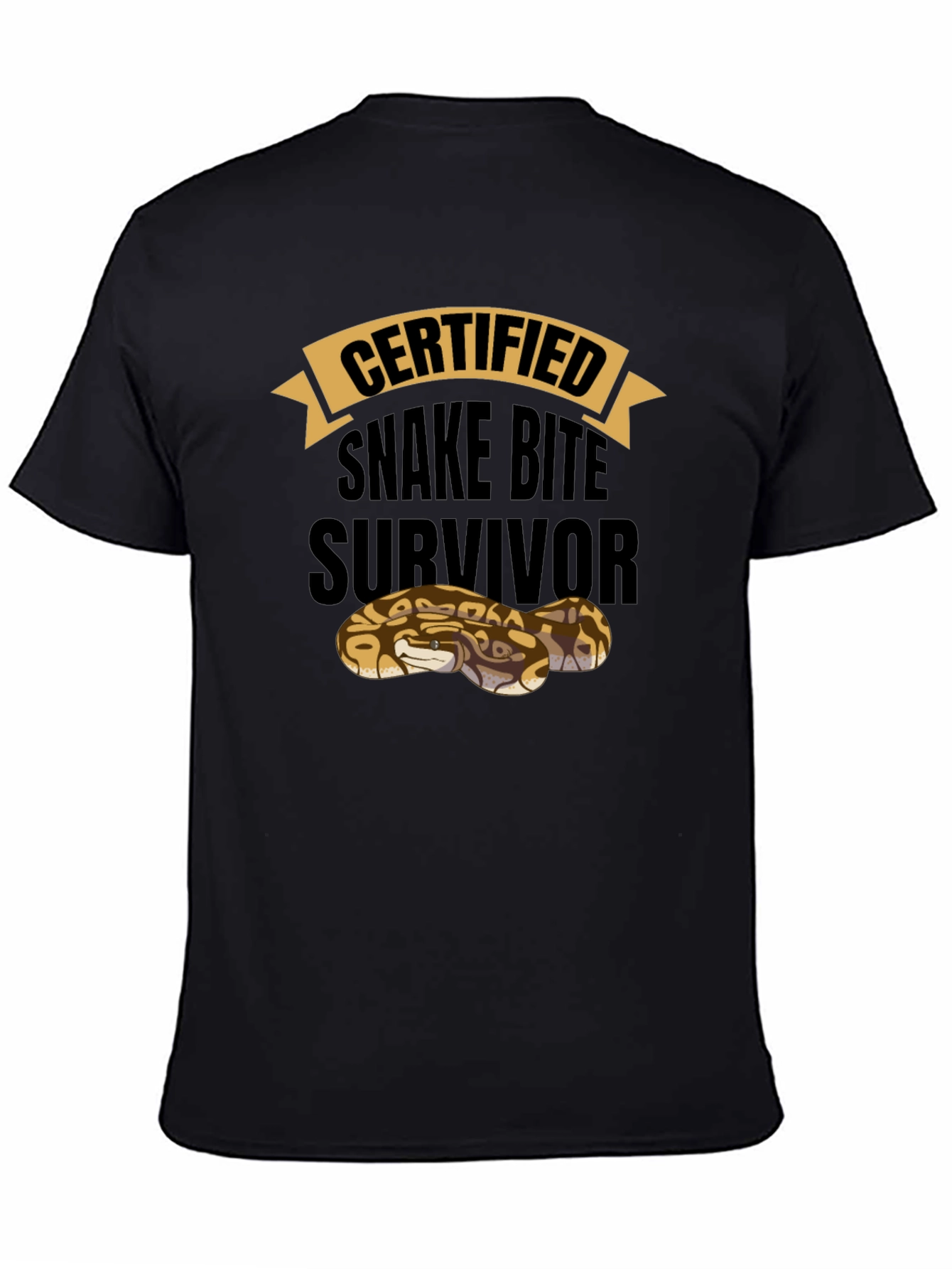 Certified Snake Bite Survivor T-Shirt