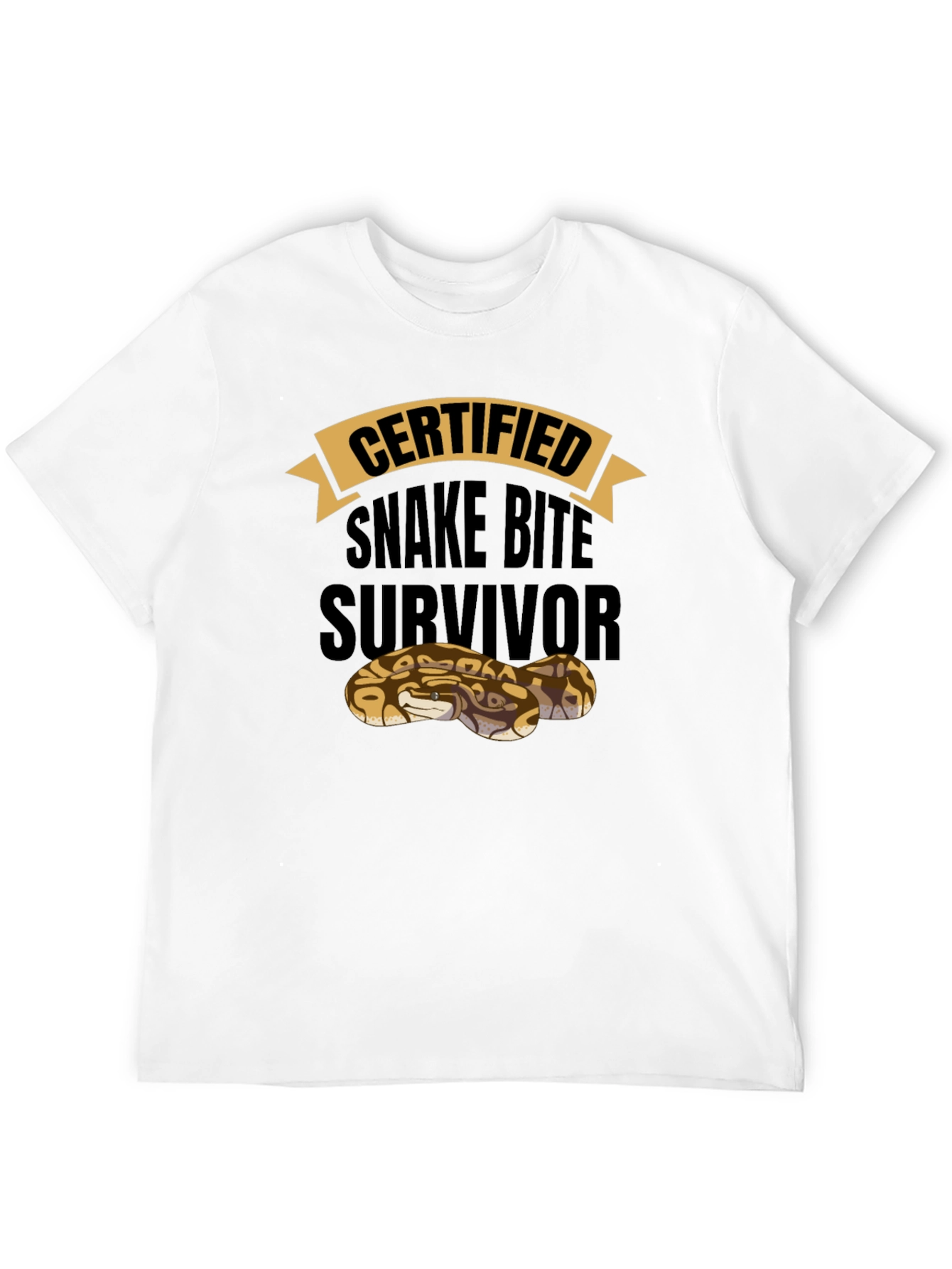 Certified Snake Bite Survivor T-Shirt