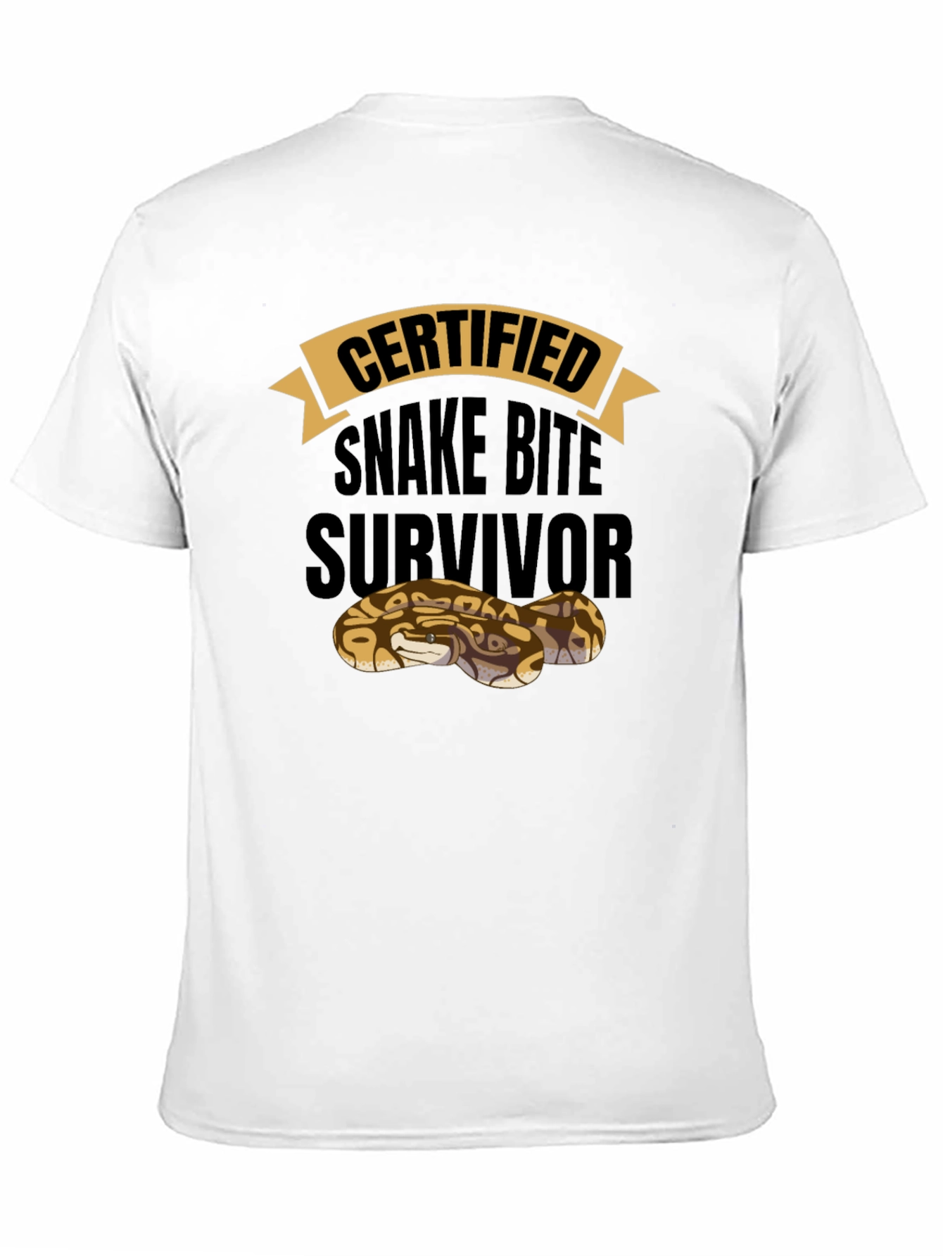 Certified Snake Bite Survivor T-Shirt