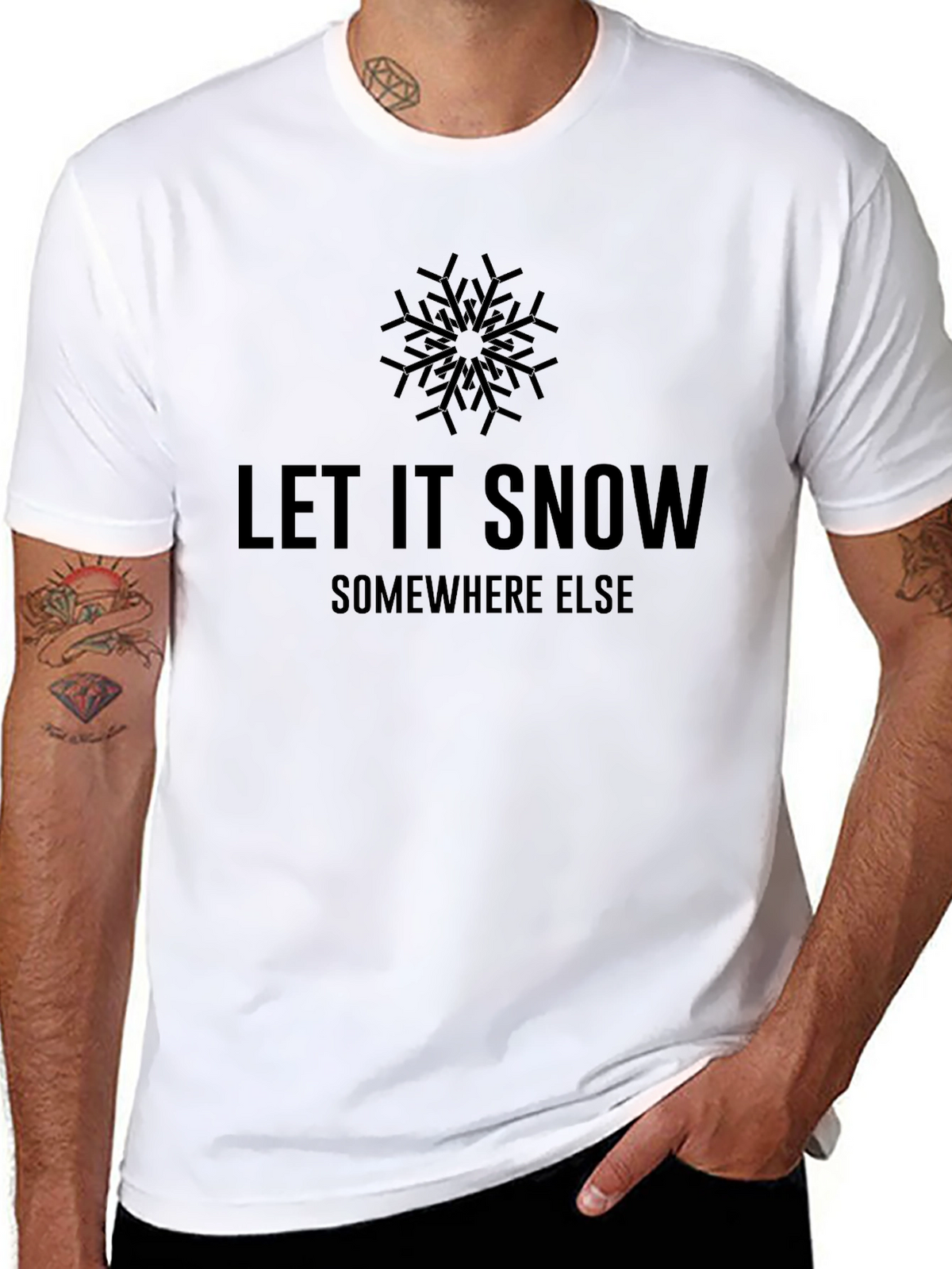 Let It Snow Graphic Tee
