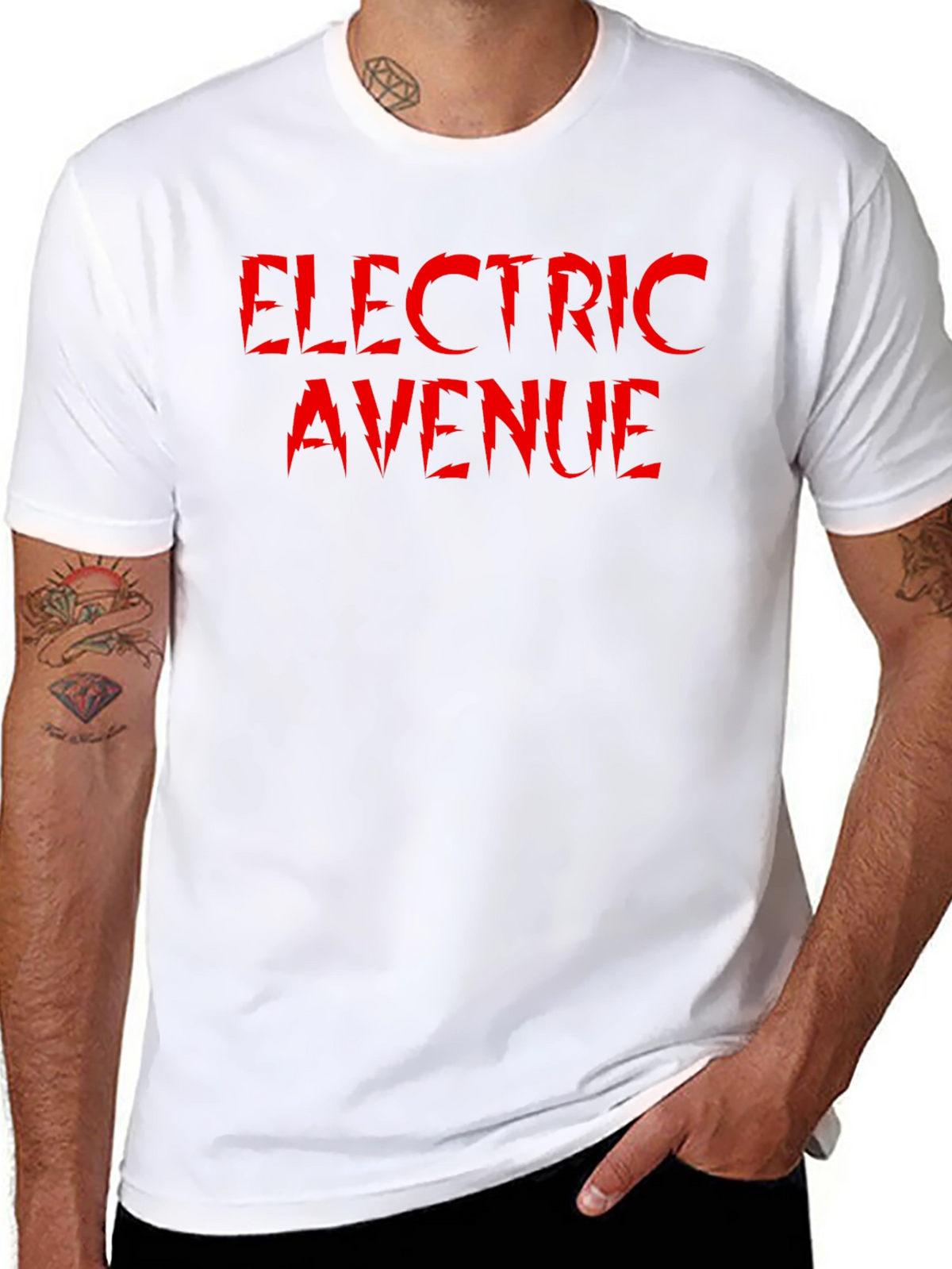 Electric Avenue Graphic Tee - Classic Rock T-Shirt