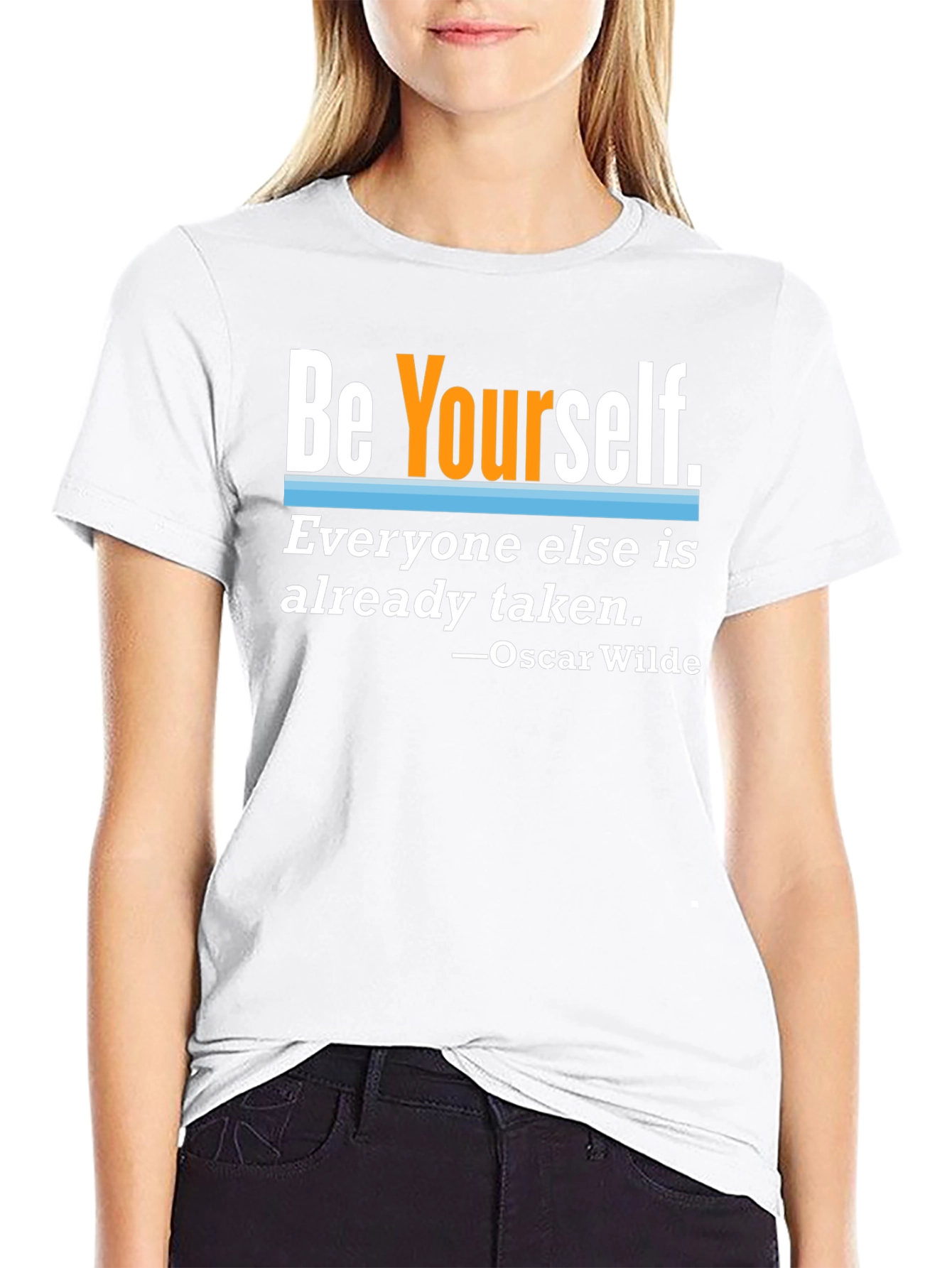 Be Yourself Slogan T-Shirt