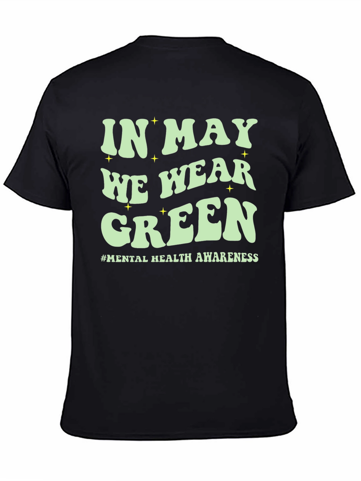 In May We Wear Green Mental Health Awareness T-Shirt