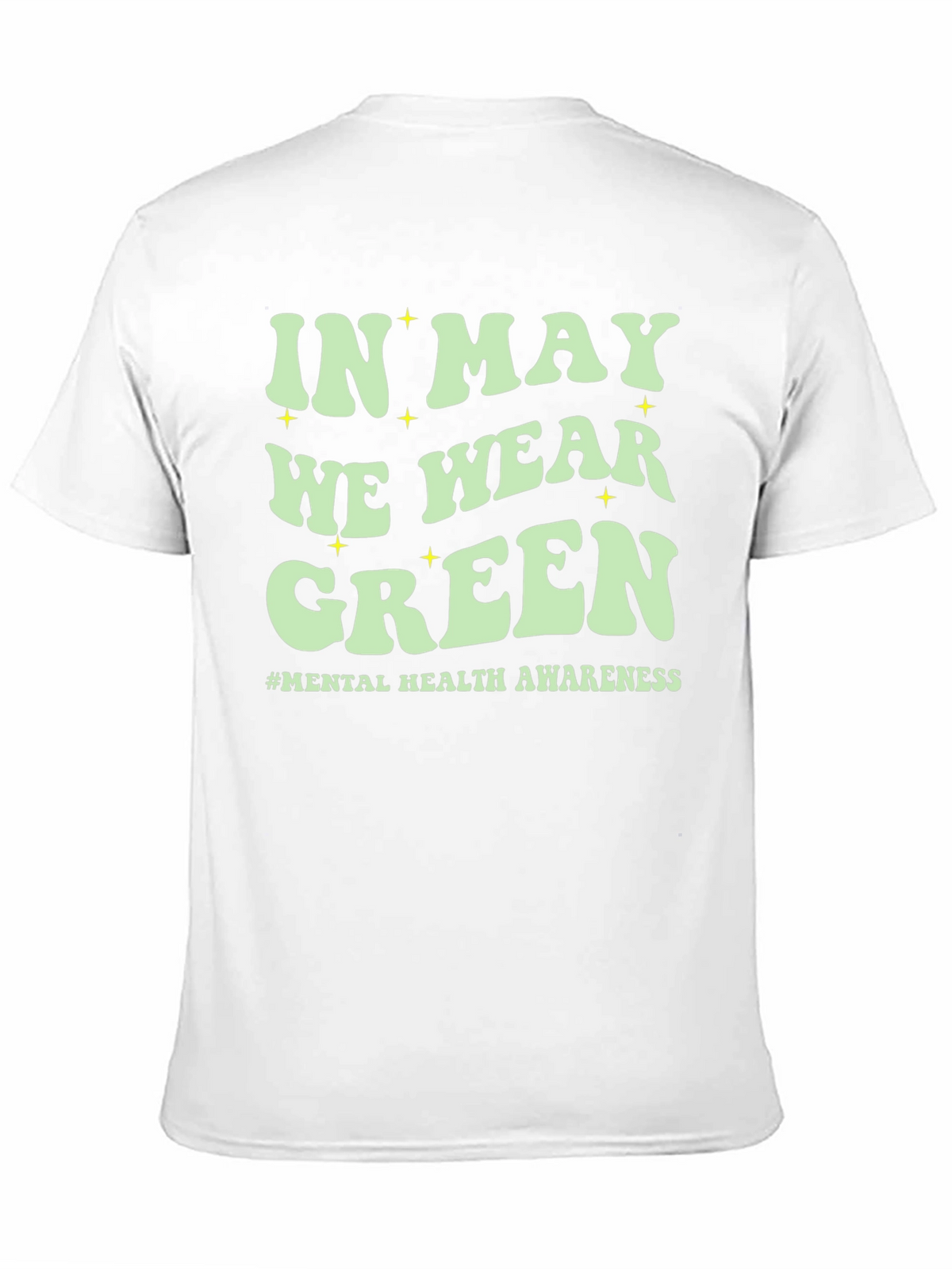 In May We Wear Green Mental Health Awareness T-Shirt