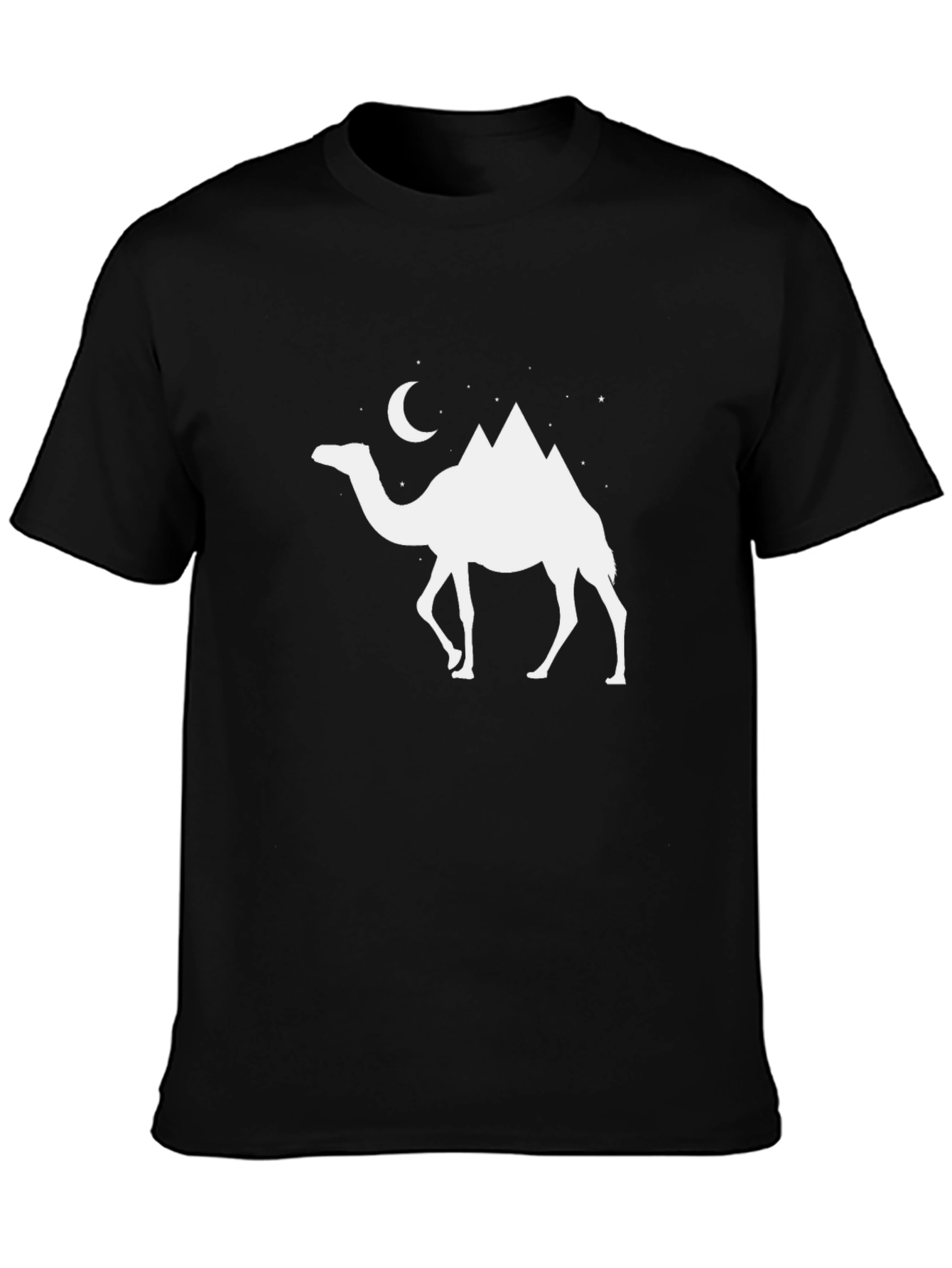 Camel Mountain Moon Graphic Tee