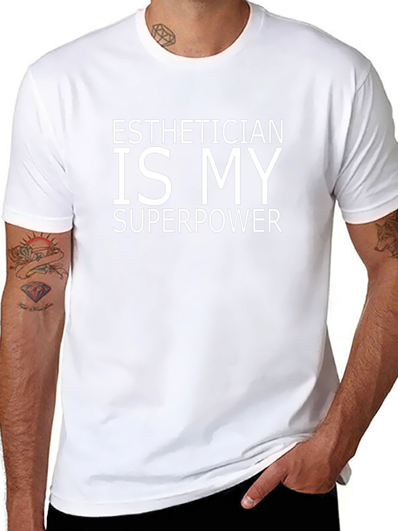 Esthetician Superpower Black T-Shirt