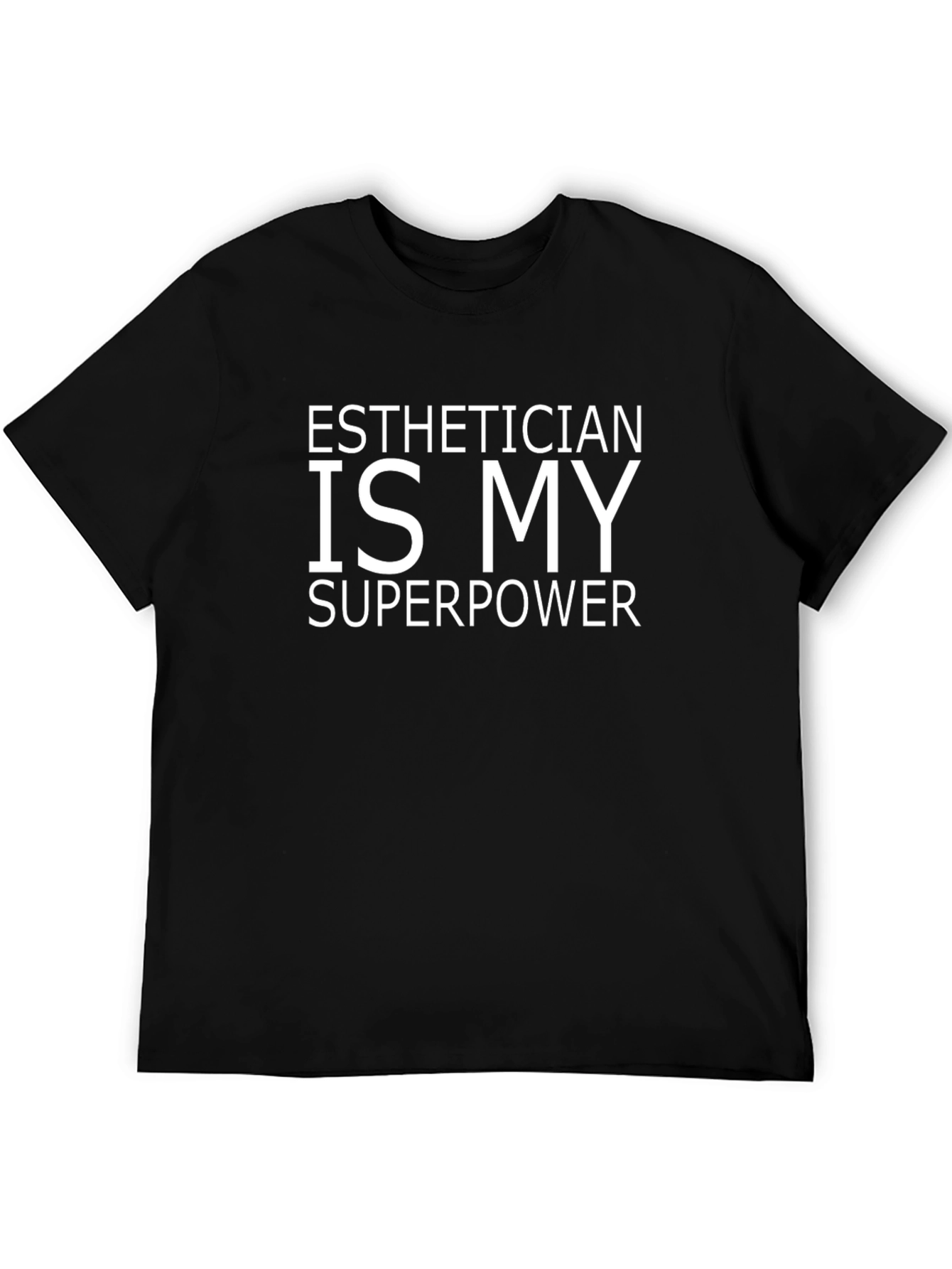 Esthetician Superpower Black T-Shirt