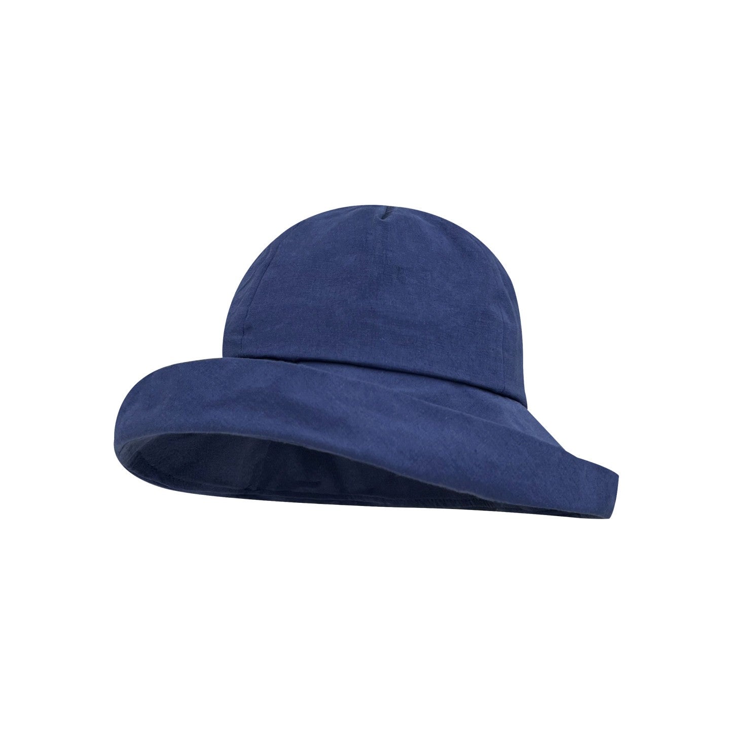 Women's Cotton Bucket Hat, Wide Rolled Brim, Sun Protection, Breathable, Spring Summer