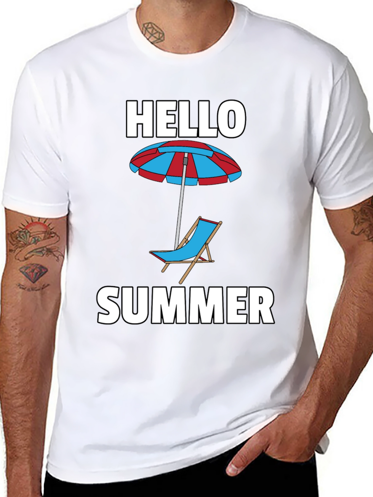 Hello Summer Beach T-Shirt