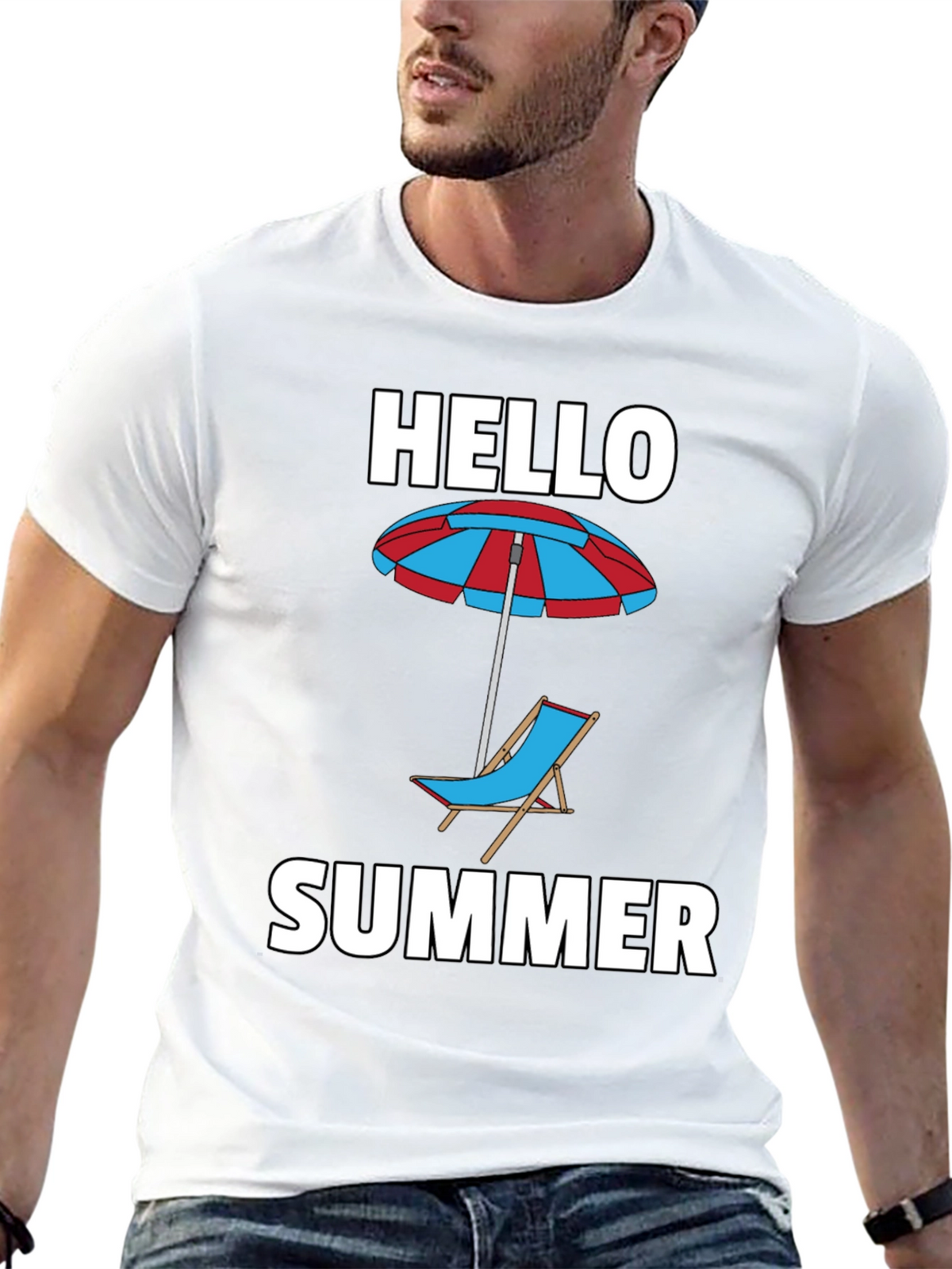 Hello Summer Beach T-Shirt