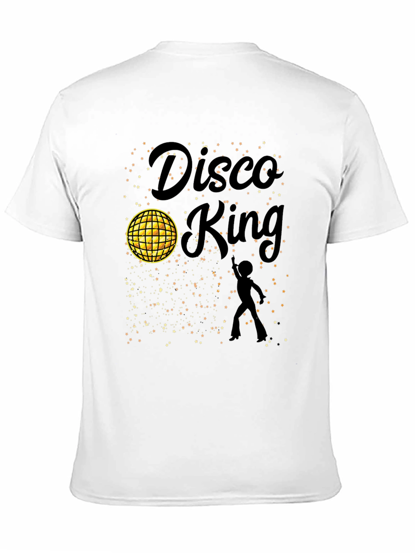 Disco King Black Graphic Tee