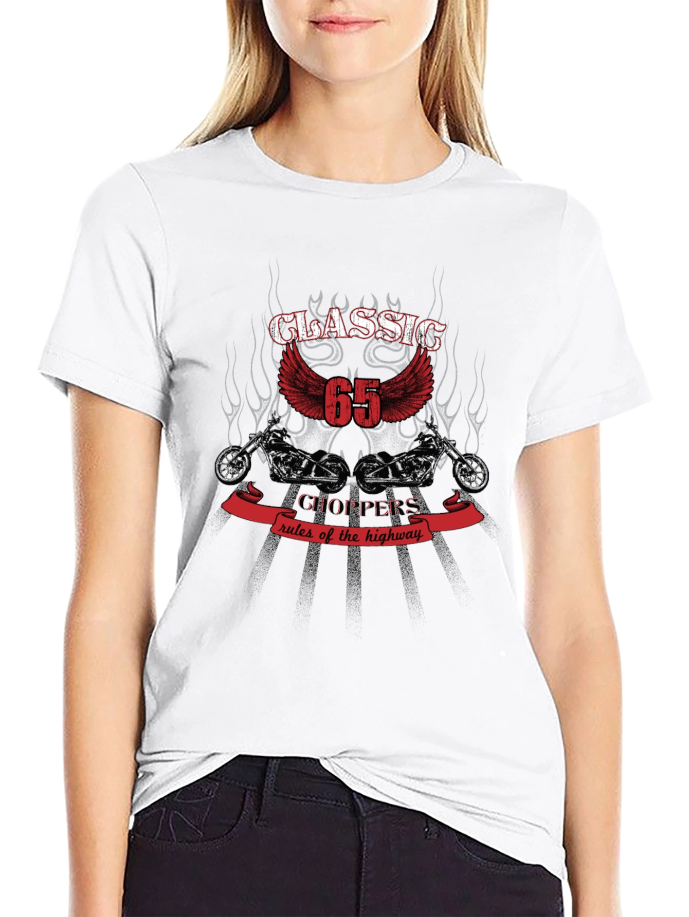 Classic Choppers 65 Rules of the Highway T-Shirt