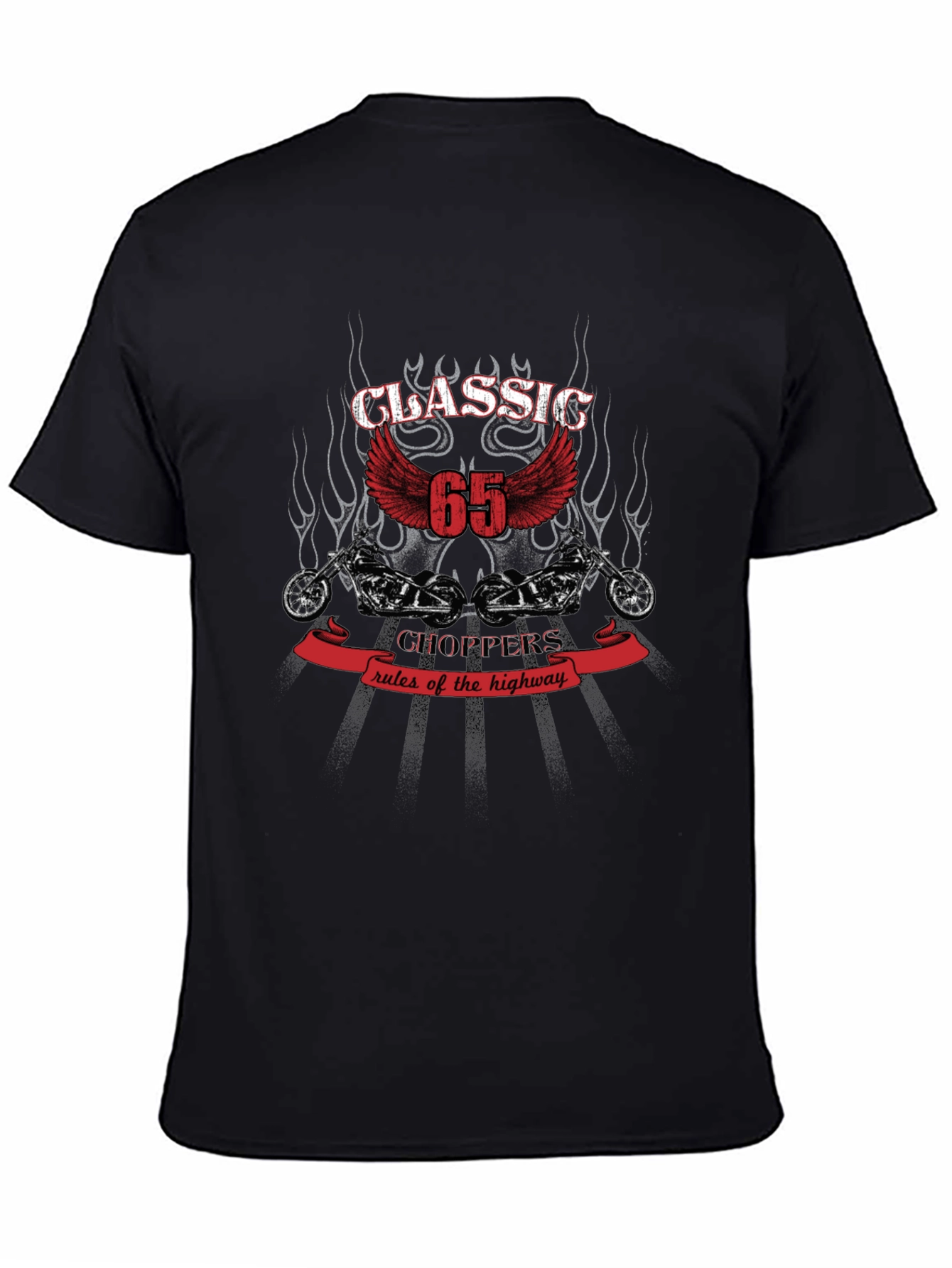 Classic Choppers 65 Rules of the Highway T-Shirt