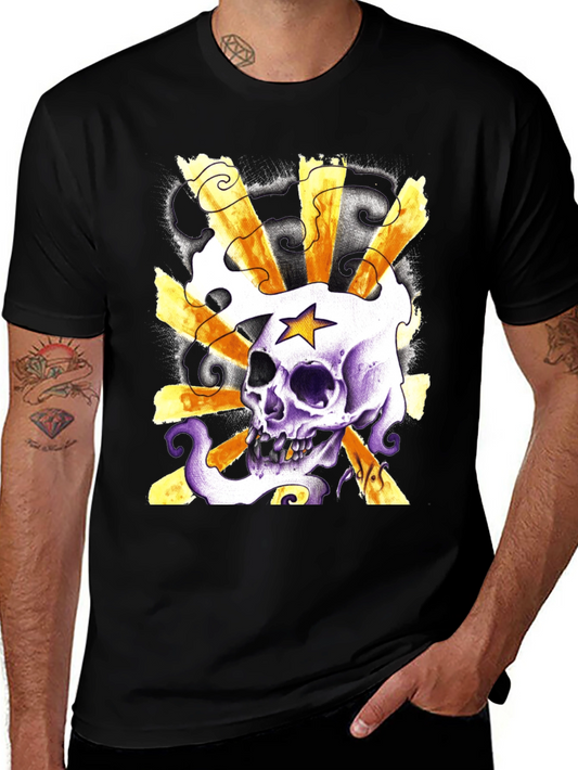 Skull Starburst Graphic Tee