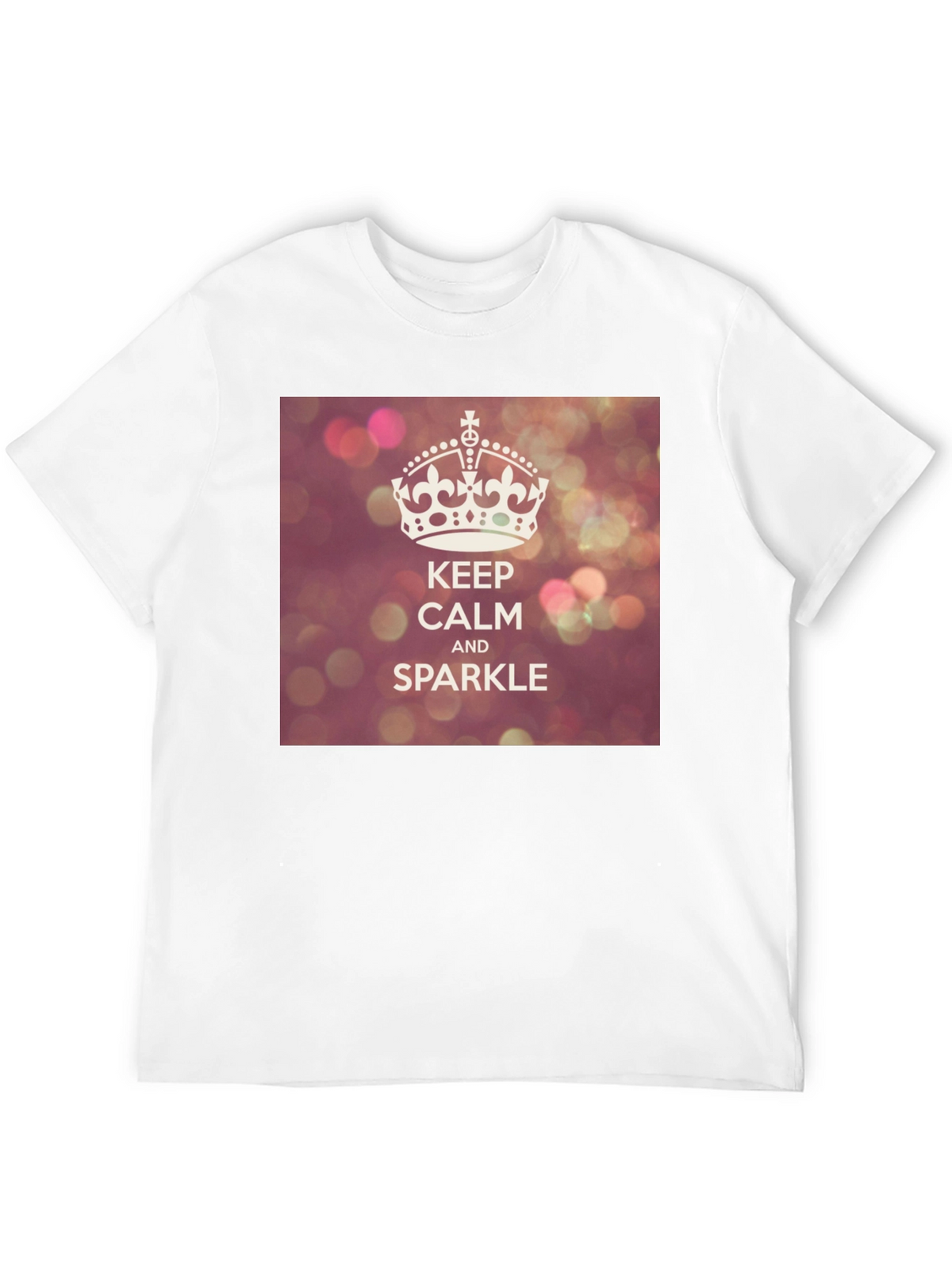 Keep Calm and Sparkle Graphic T-Shirt