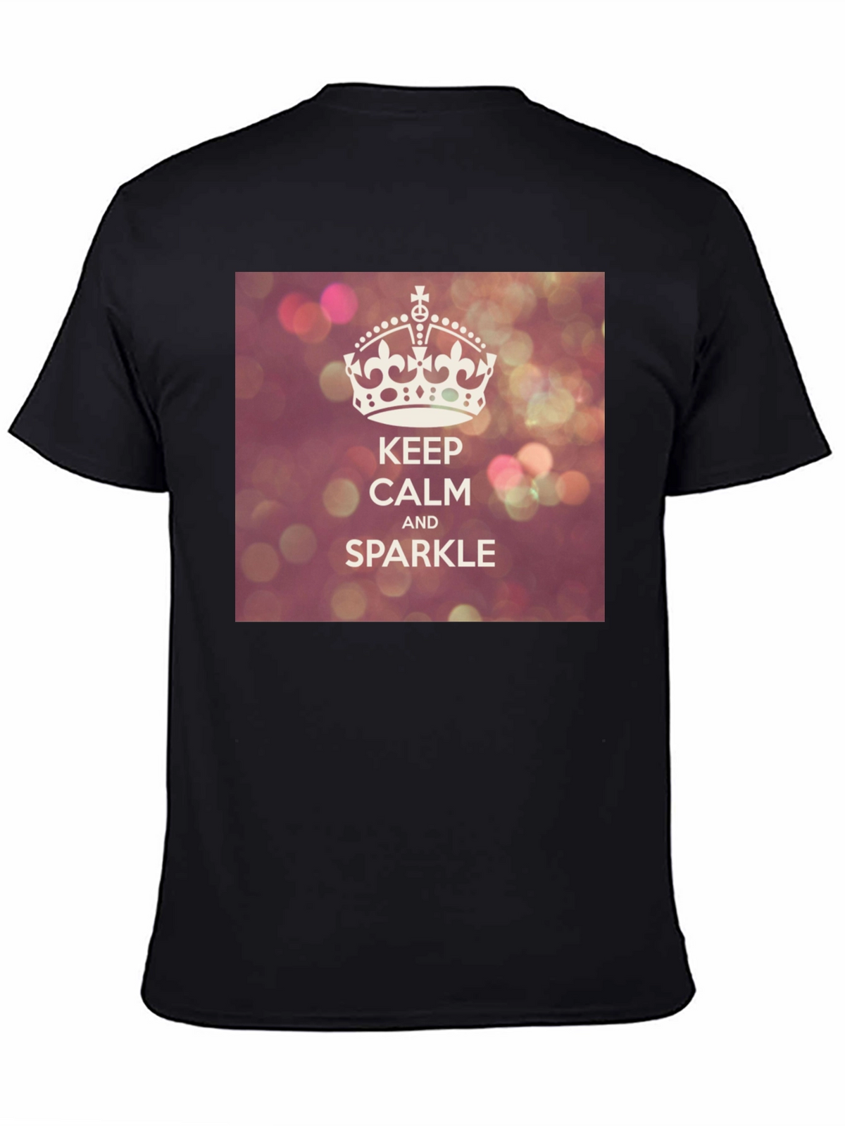 Keep Calm and Sparkle Graphic T-Shirt