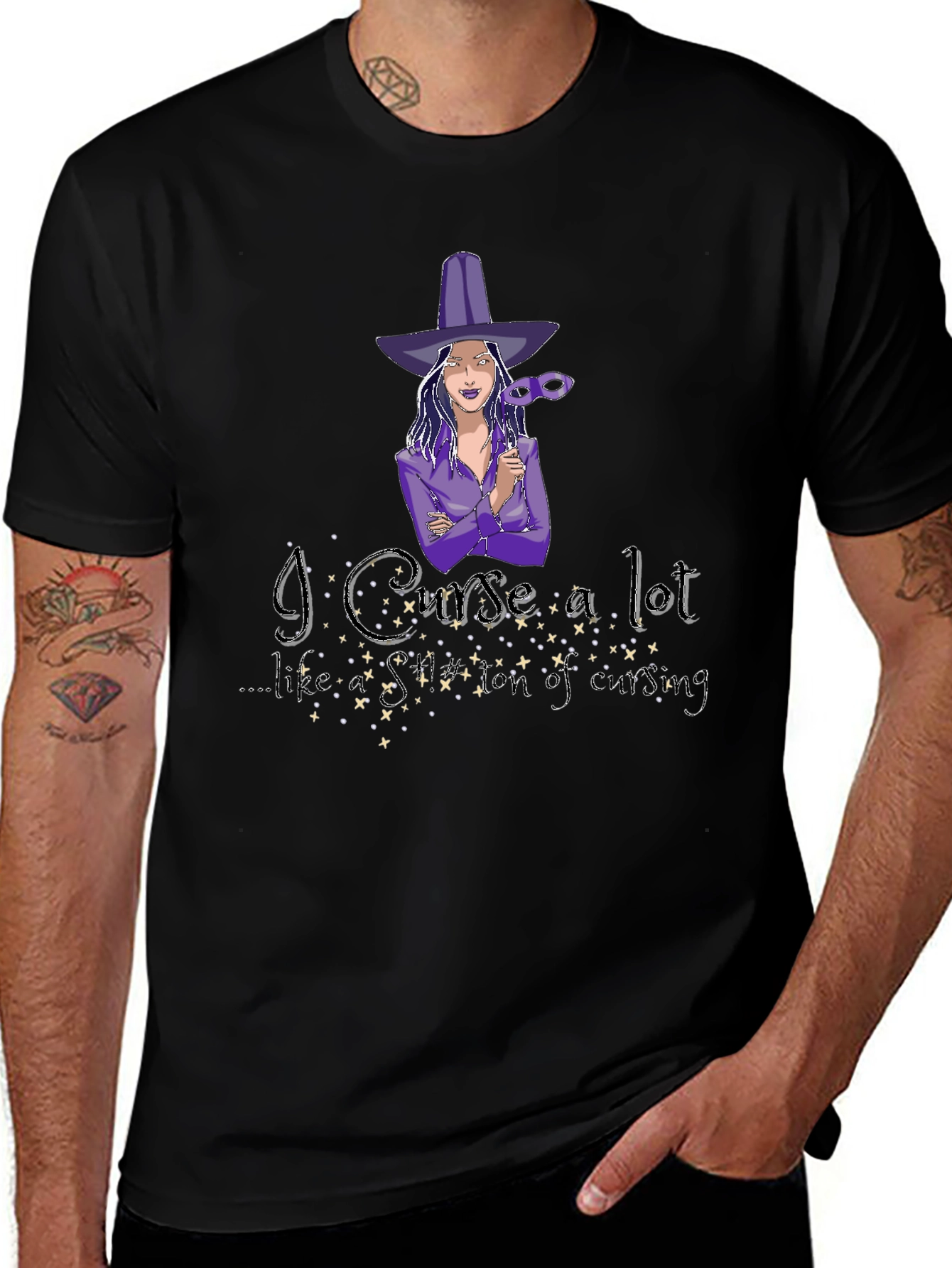 Witchy Woman T-Shirt - I Curse a Lot