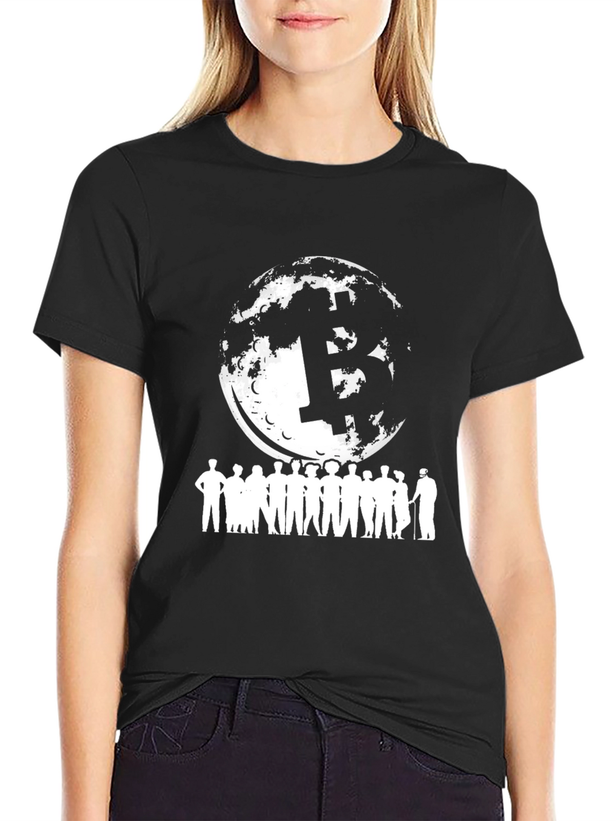 Bitcoin Moon T-Shirt - Crypto Investor Tee