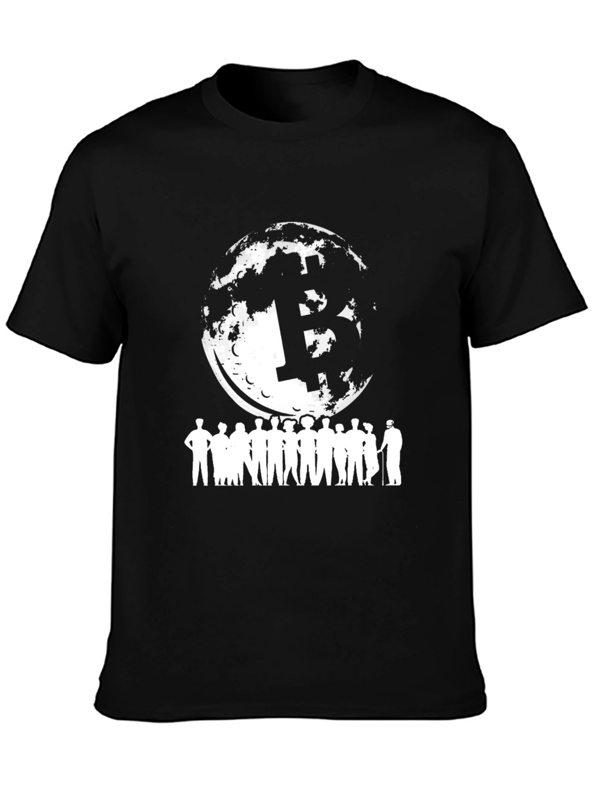 Bitcoin Moon T-Shirt - Crypto Investor Tee