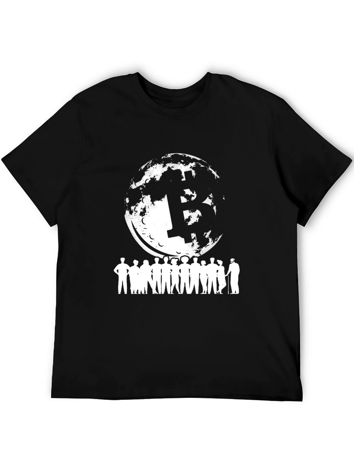 Bitcoin Moon T-Shirt - Crypto Investor Tee