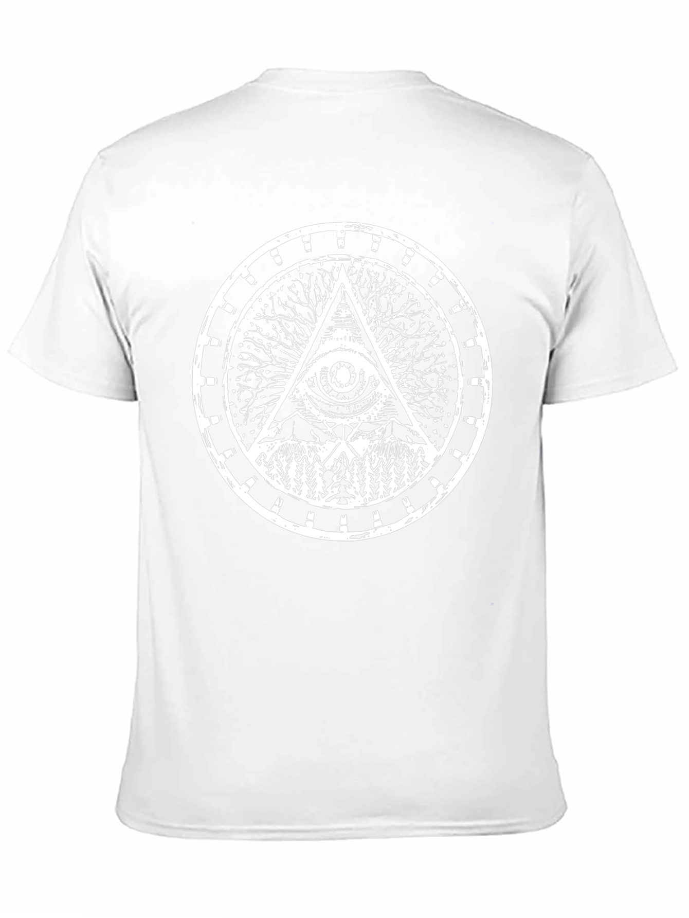 Eye of Providence Graphic T-Shirt - Black