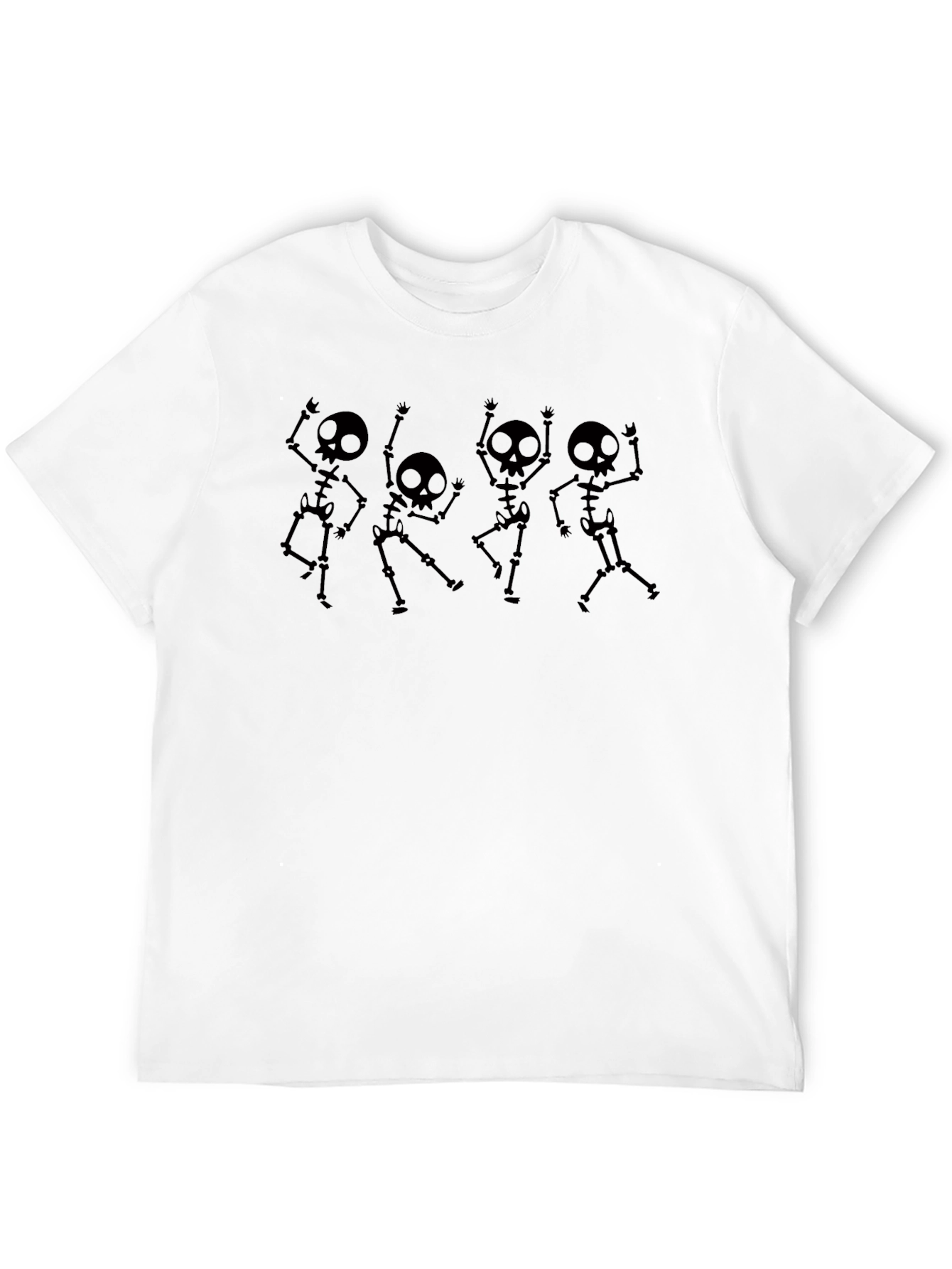 Dancing Skeleton Graphic Tee - Rock On!