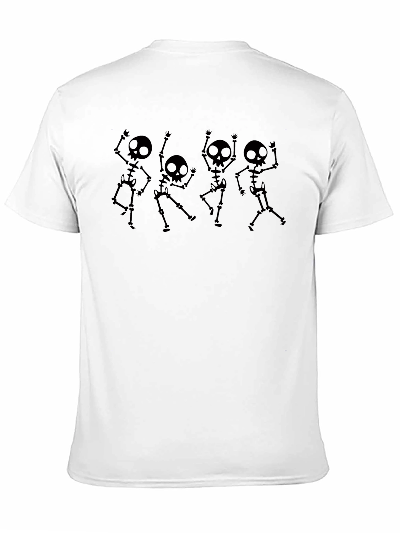 Dancing Skeleton Graphic Tee - Rock On!