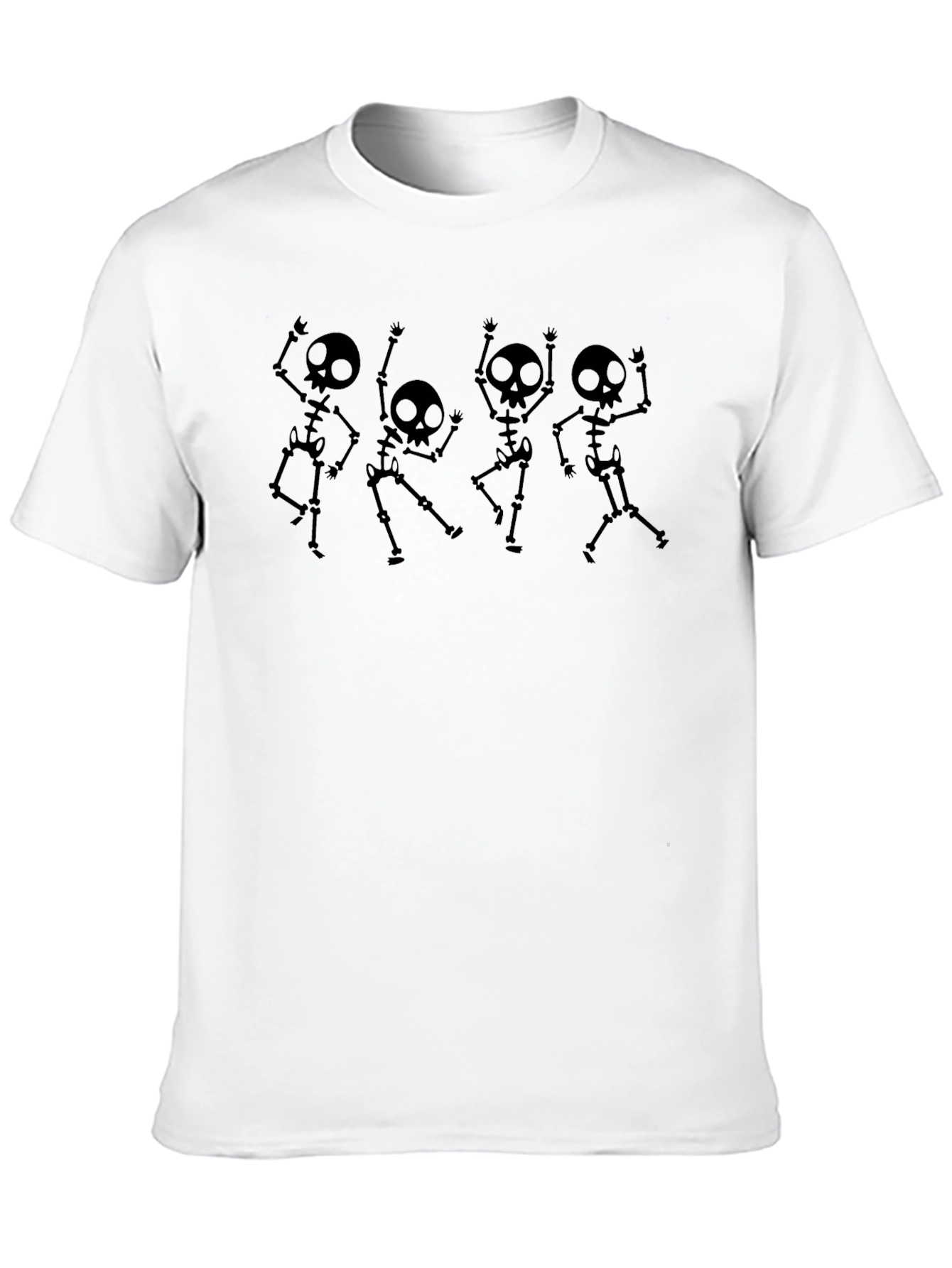 Dancing Skeleton Graphic Tee - Rock On!