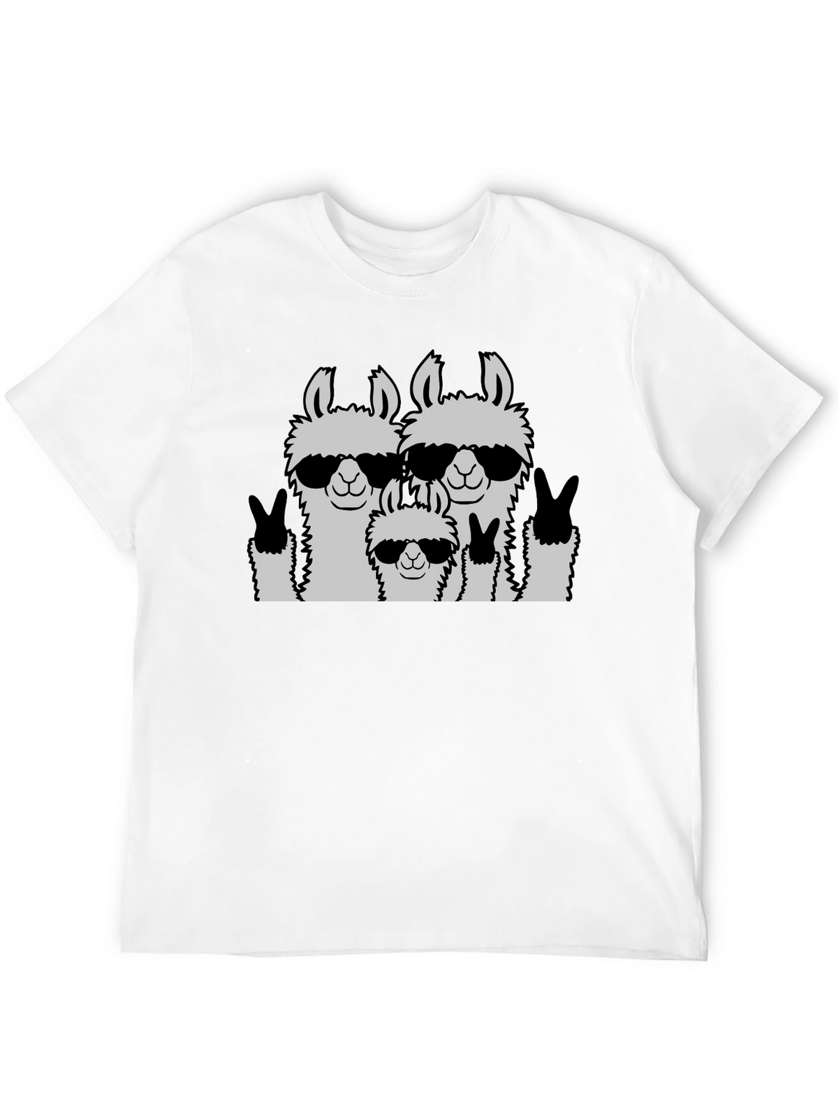Llama Family T-Shirt