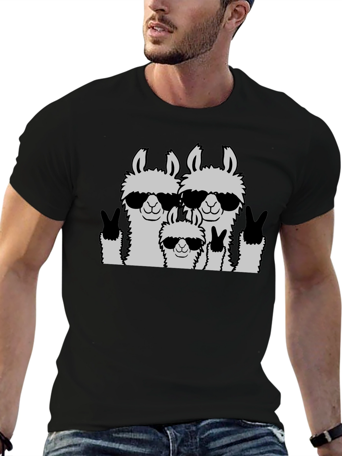 Llama Family T-Shirt