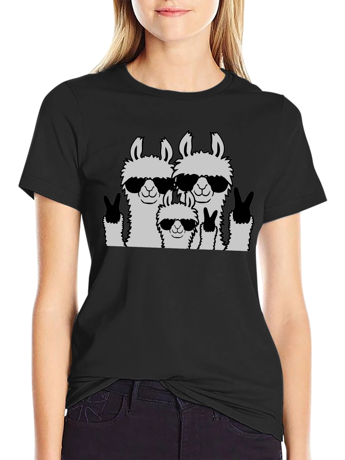 Llama Family T-Shirt