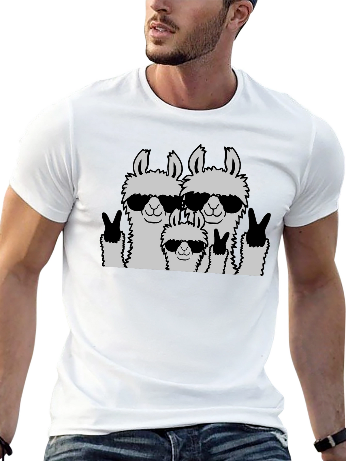 Llama Family T-Shirt