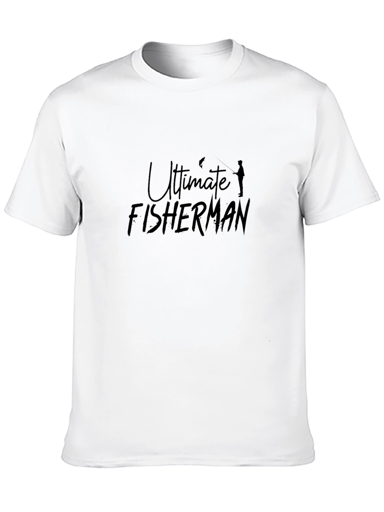 Ultimate Fisherman Black T-Shirt
