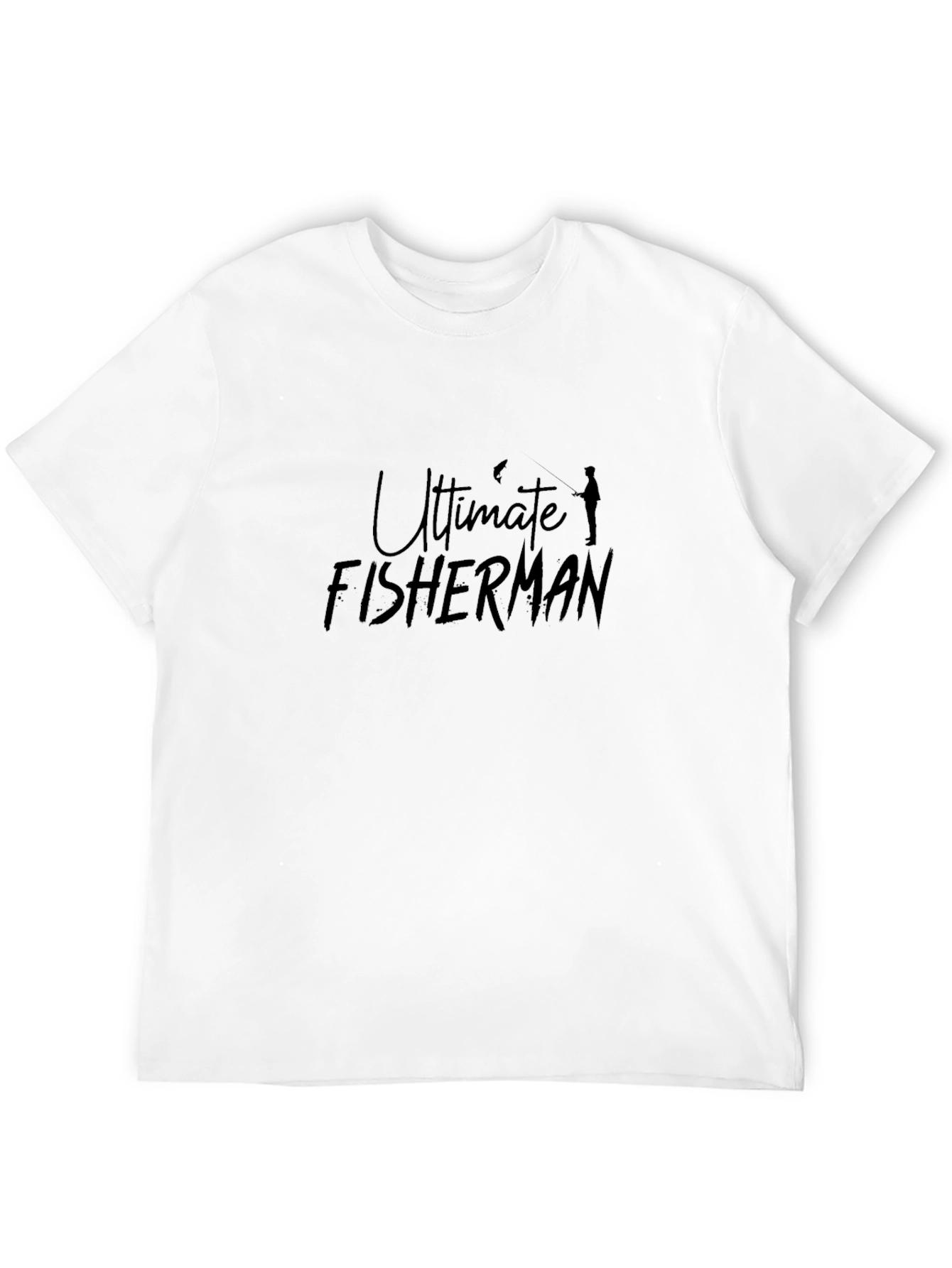 Ultimate Fisherman Black T-Shirt