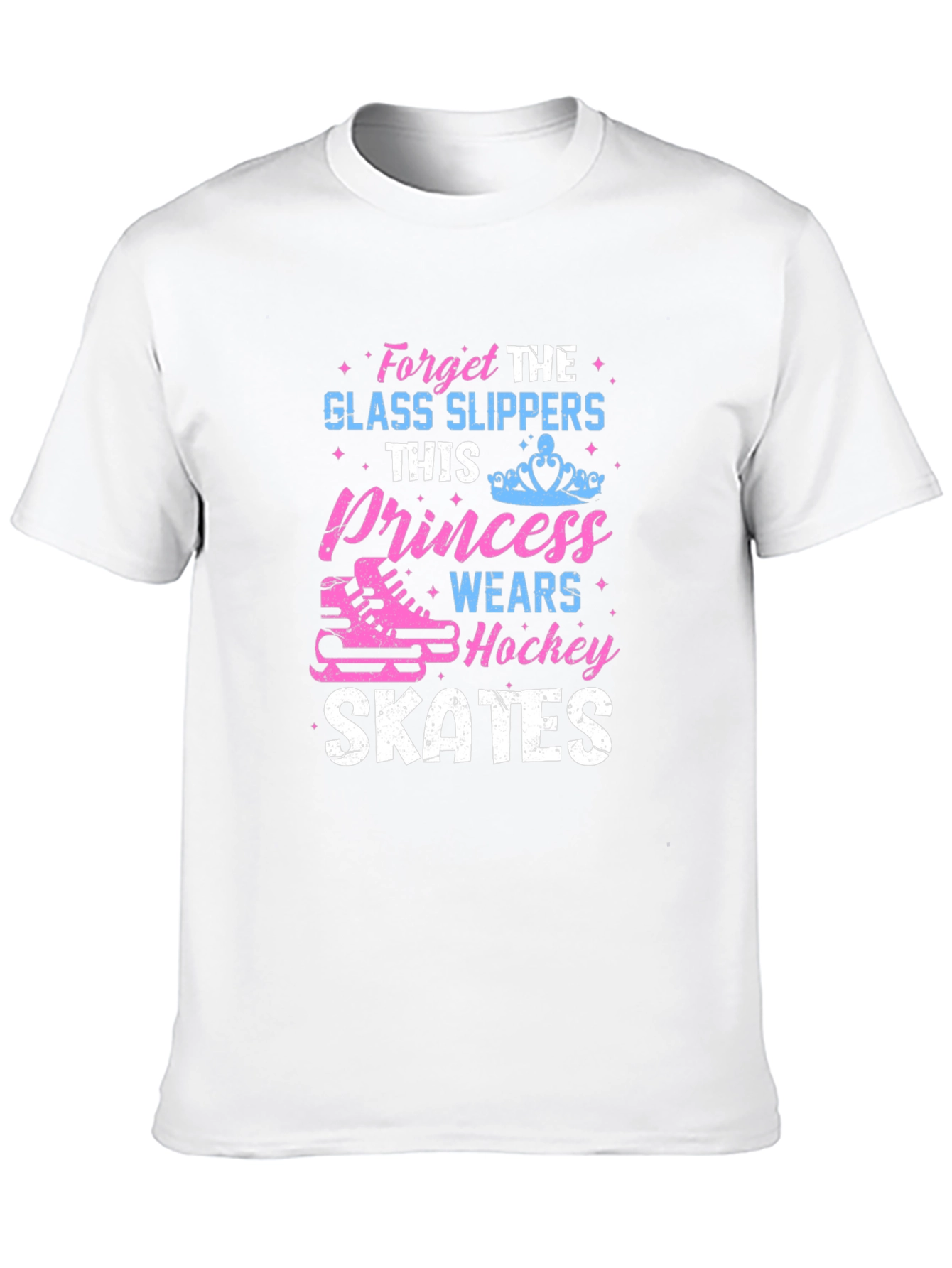 Princess Hockey Skates Graphic T-Shirt