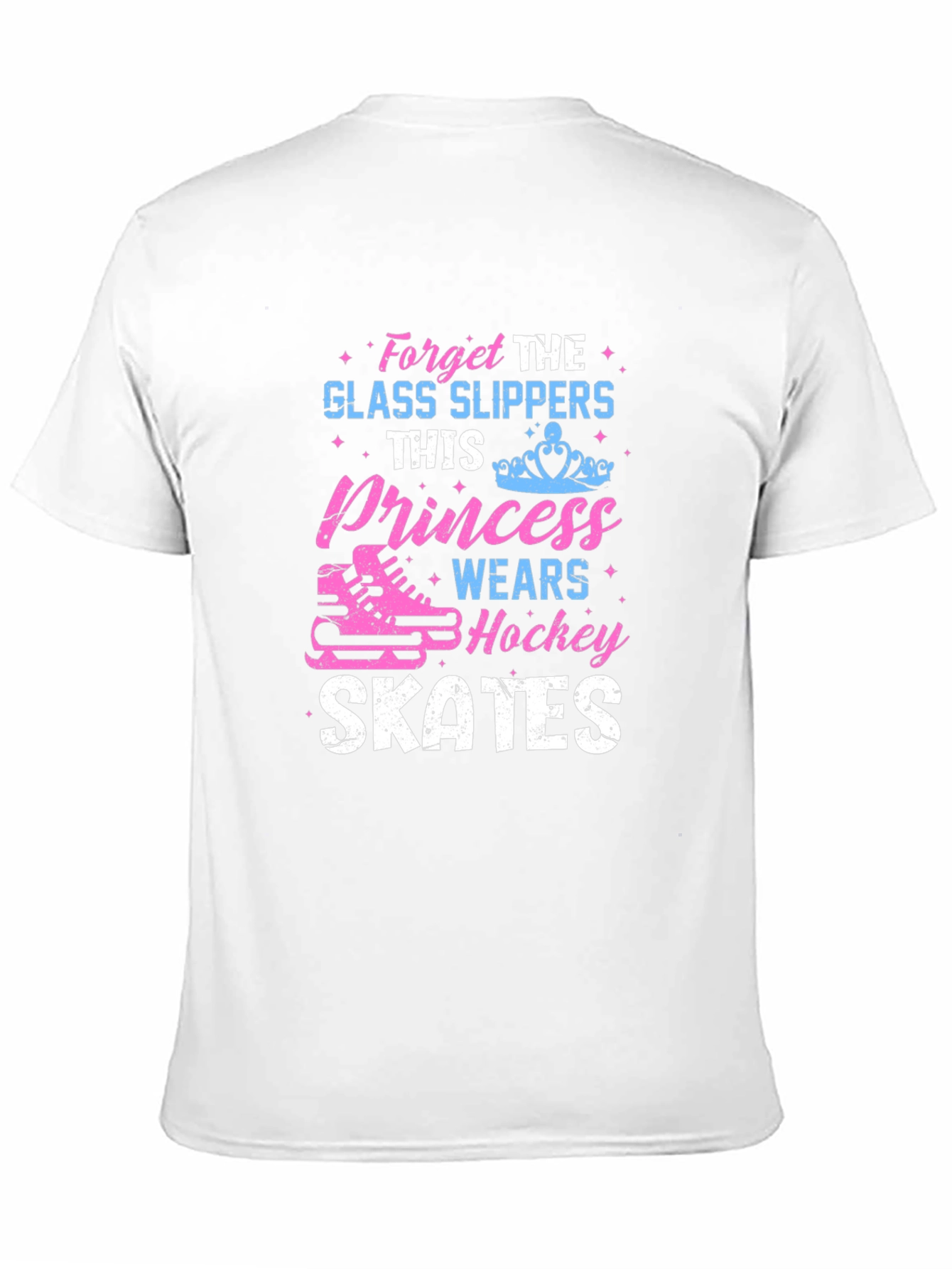 Princess Hockey Skates Graphic T-Shirt