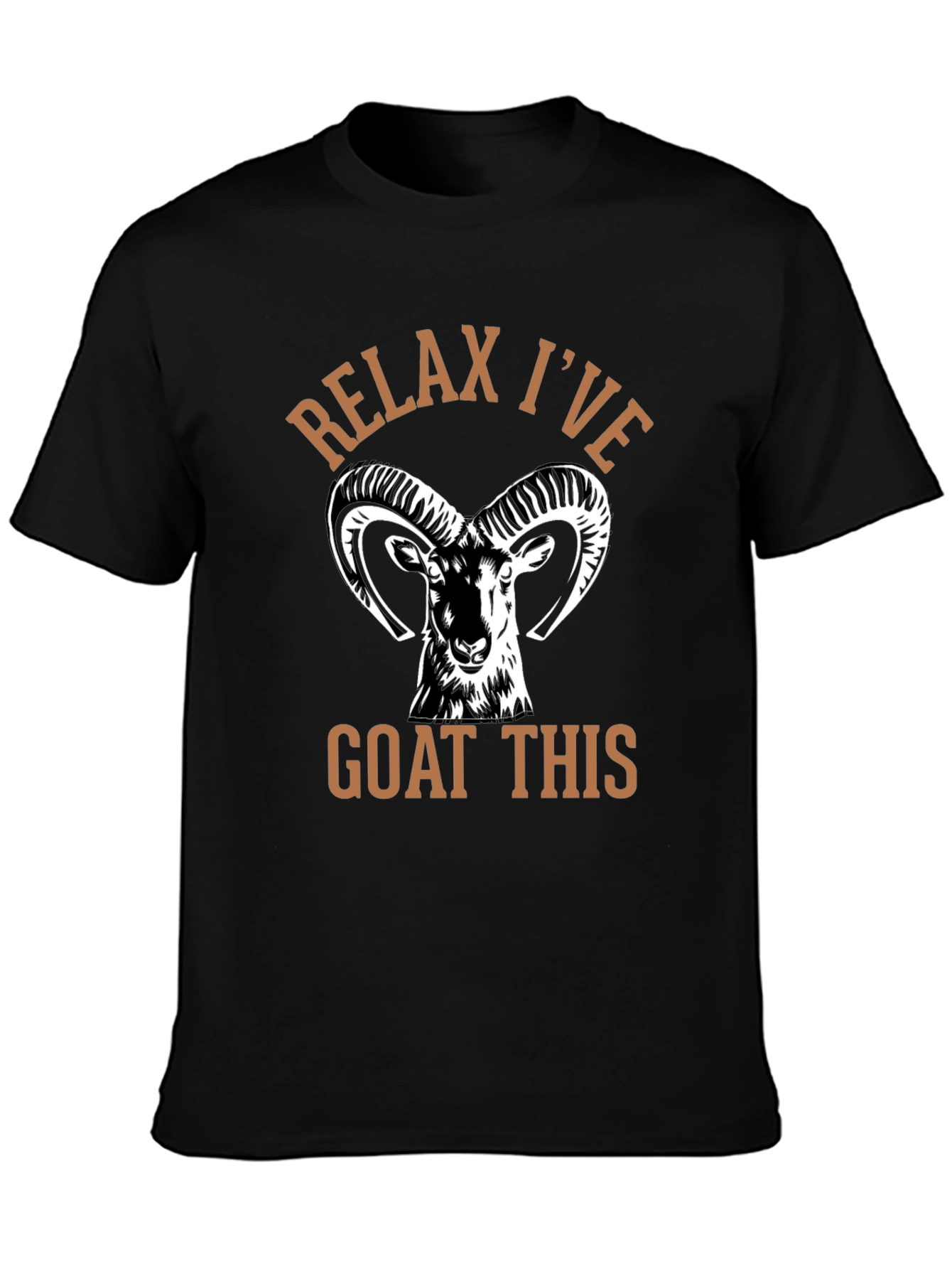 Relax Ive Goat This Graphic T-Shirt