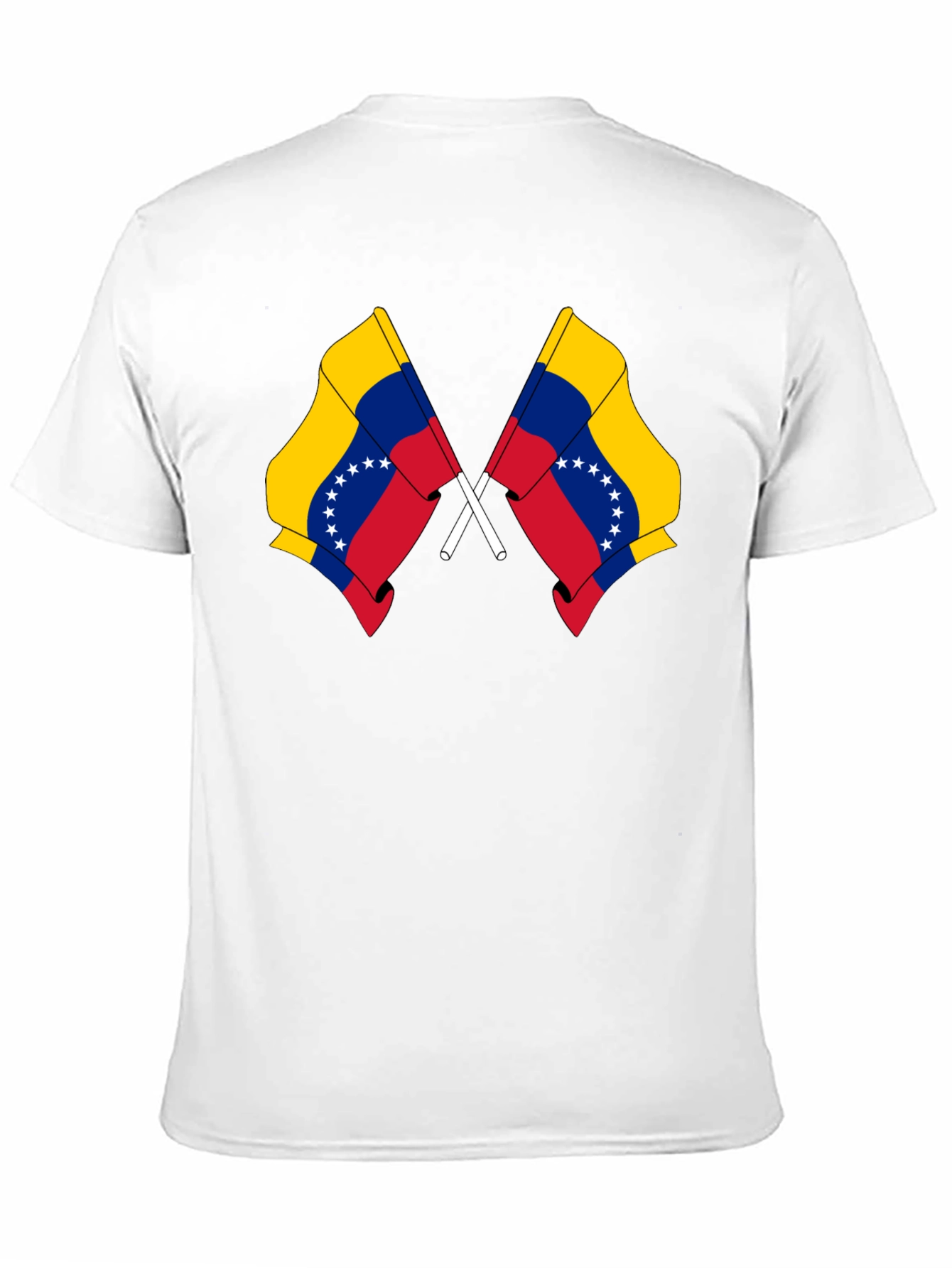 Venezuela Flag T-Shirt - Black Graphic Tee